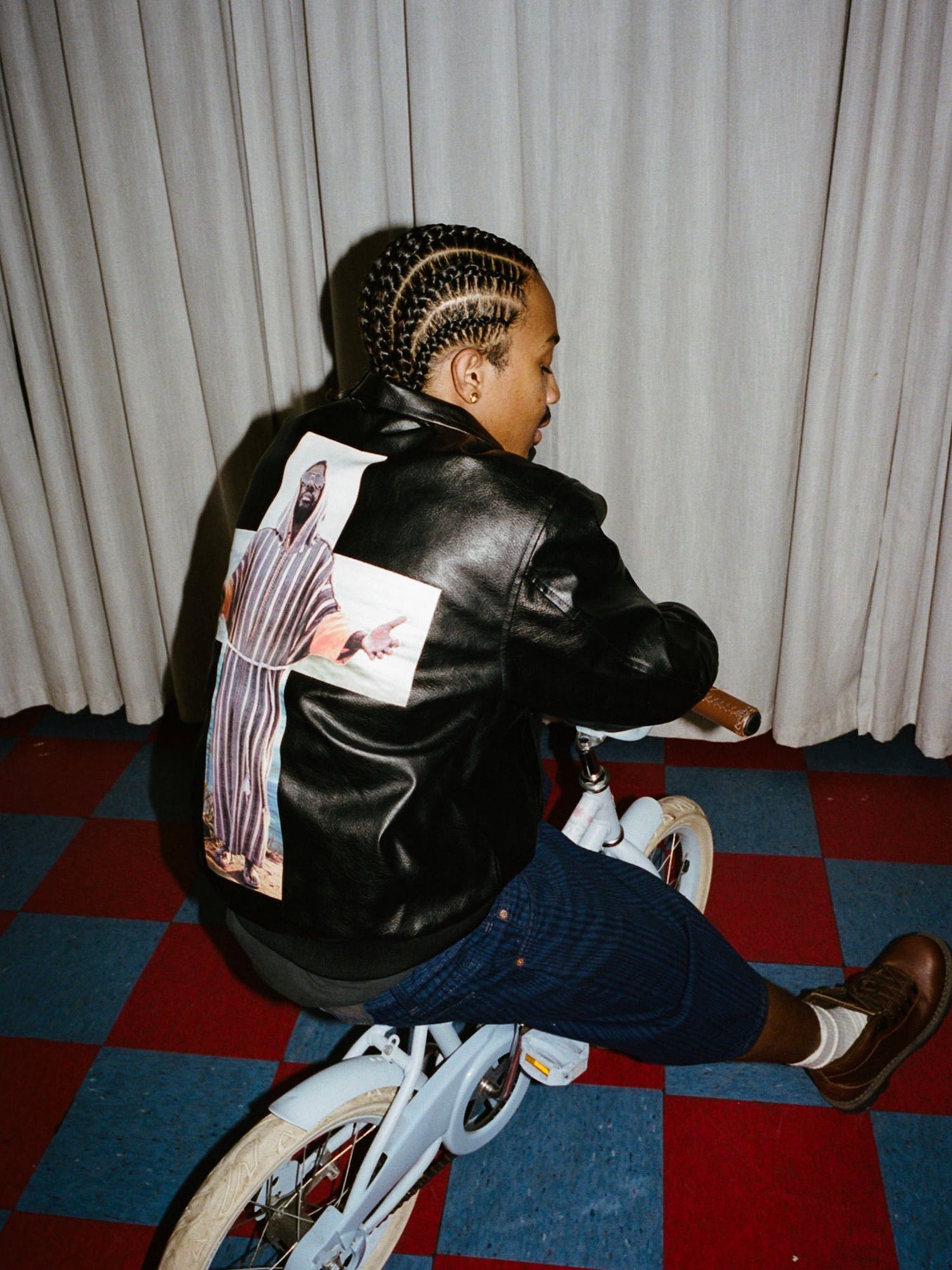Isaac Hayes Bomber Jacket, Black