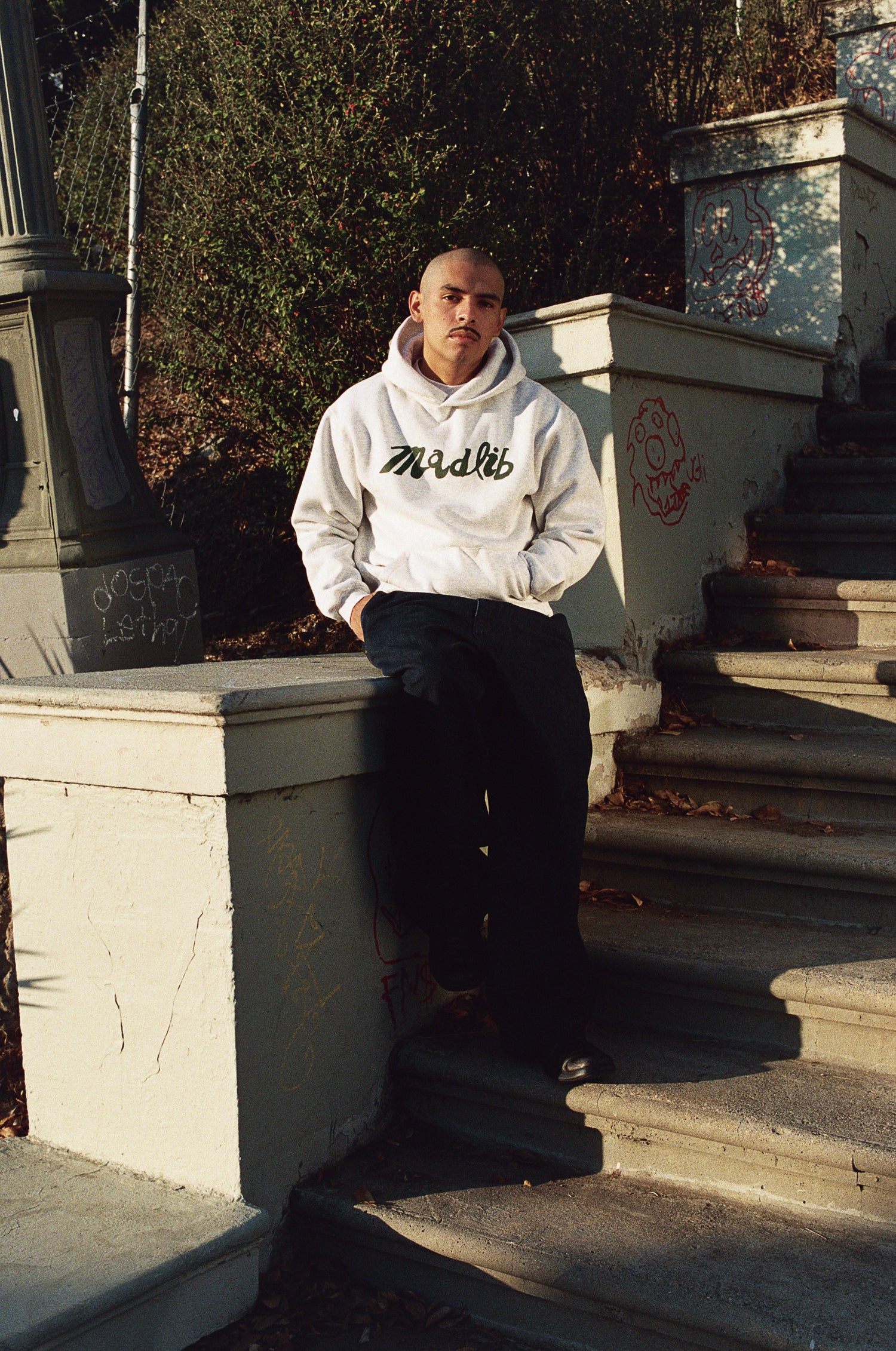 Madlib Pullover Hood, Ash