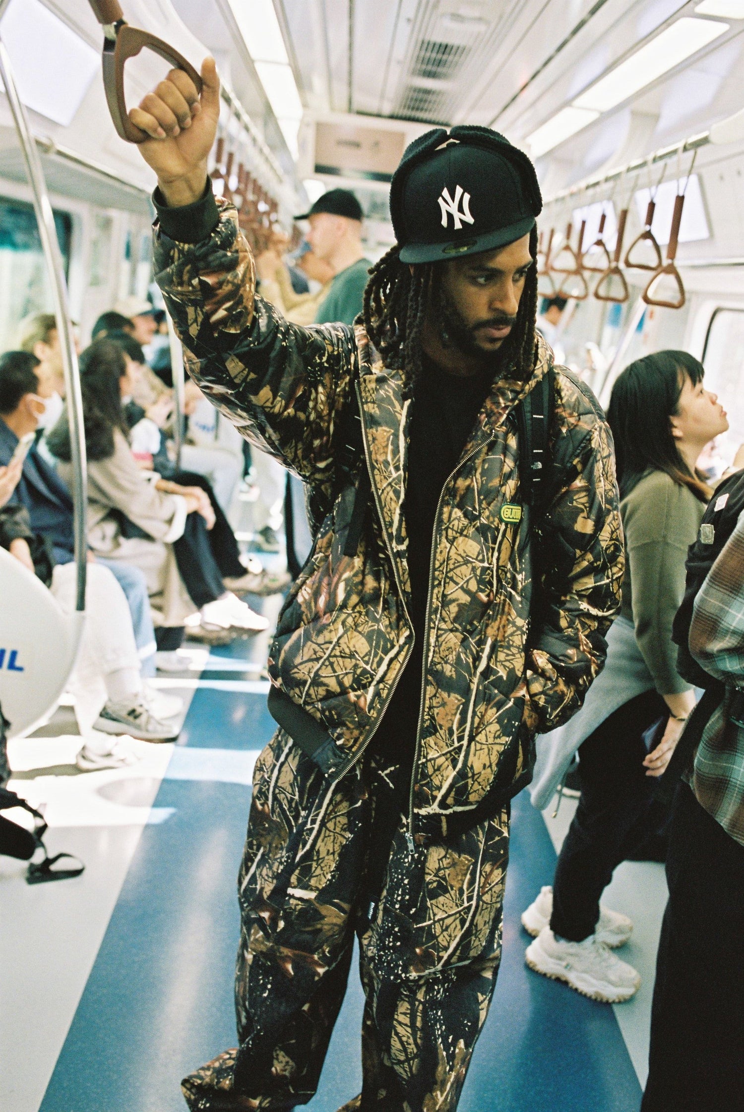 Hooded Work Jacket, Camo