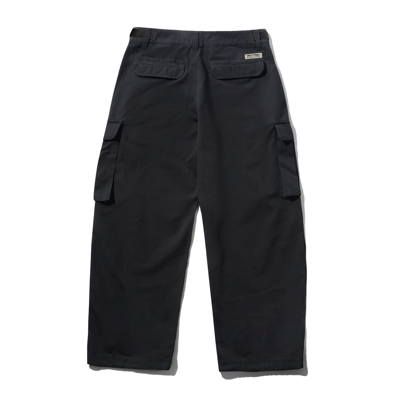 Cargo Pants, Washed Black