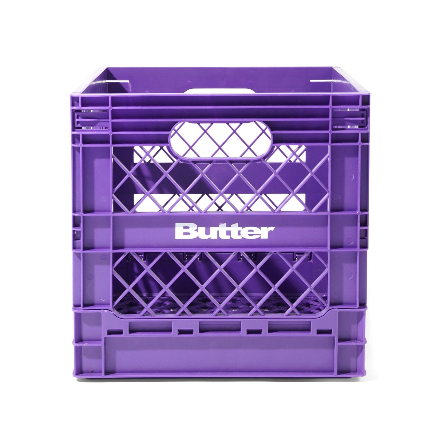 Collapsable Record Crate, Purple