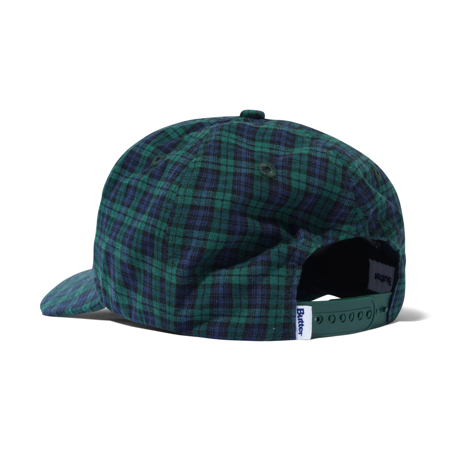 Collegiate 6 Panel Cap, Plaid
