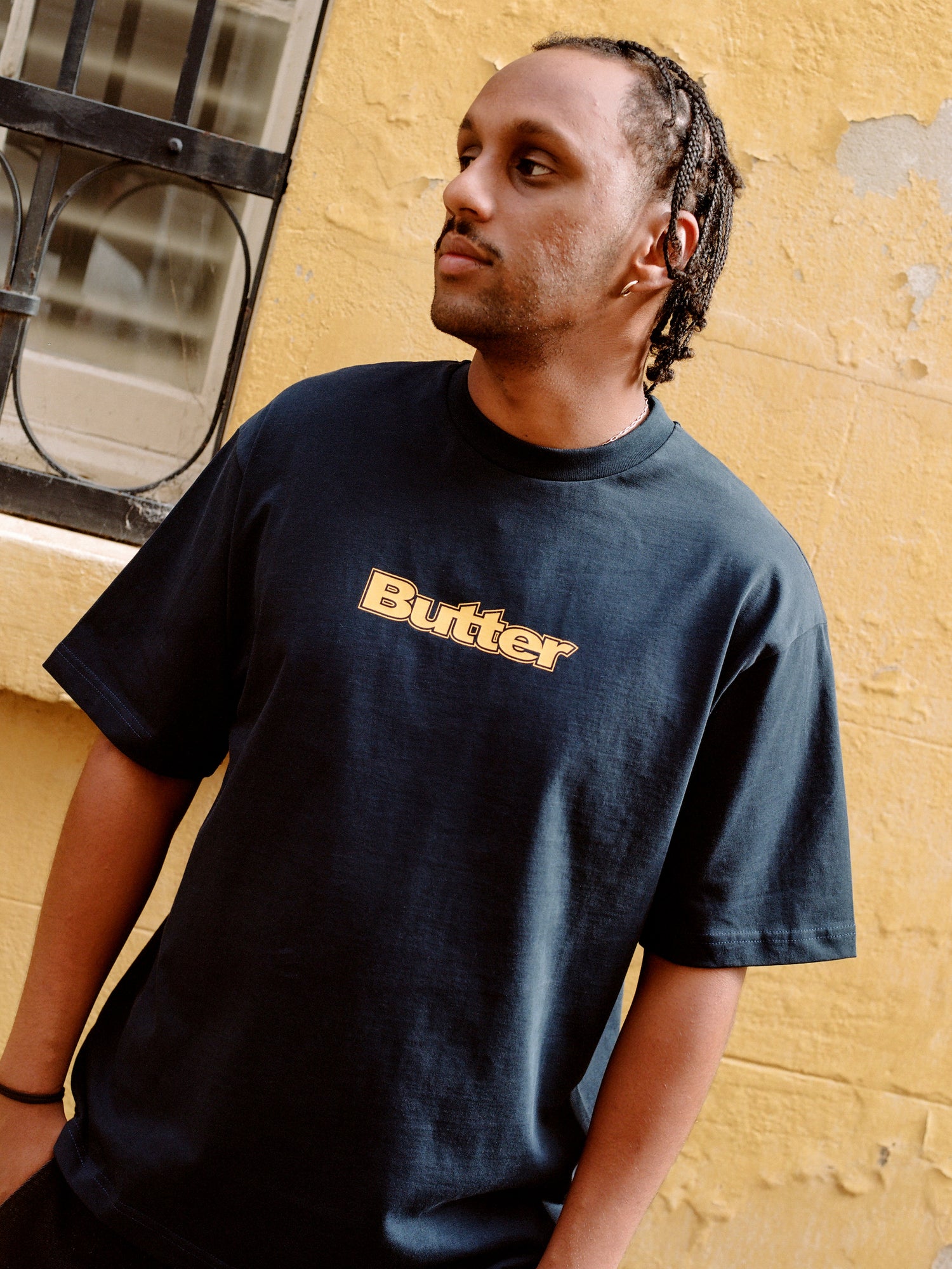 Logo Tee, Navy