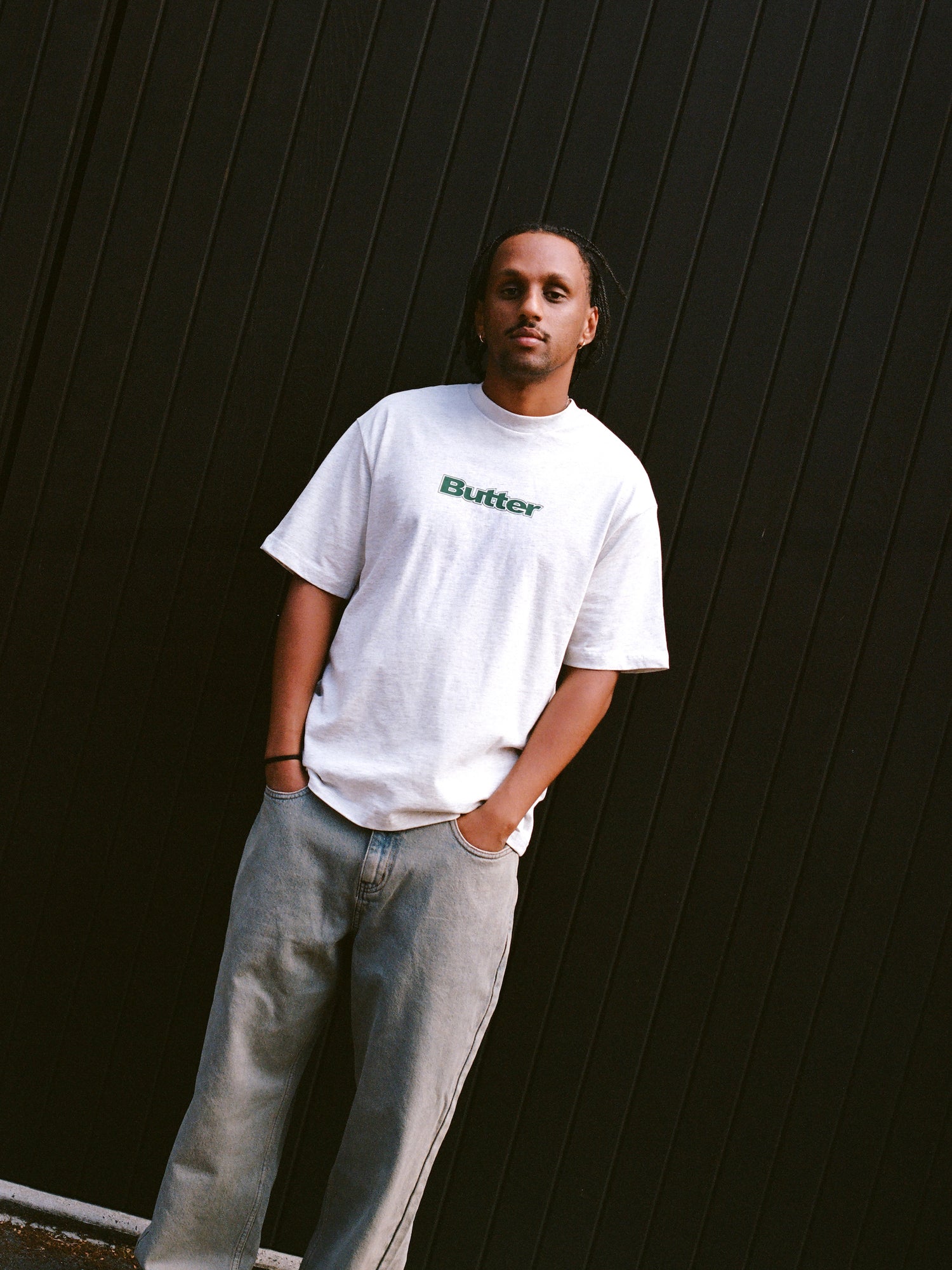 Logo Tee, Ash