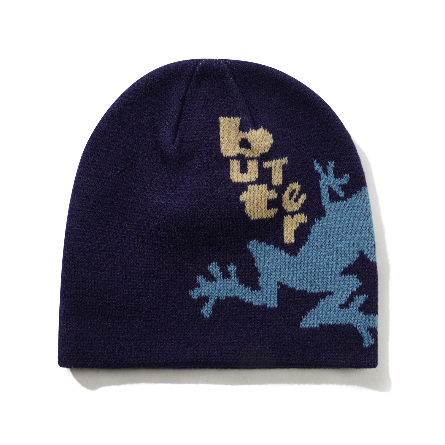 Croaker Skully Beanie, Navy