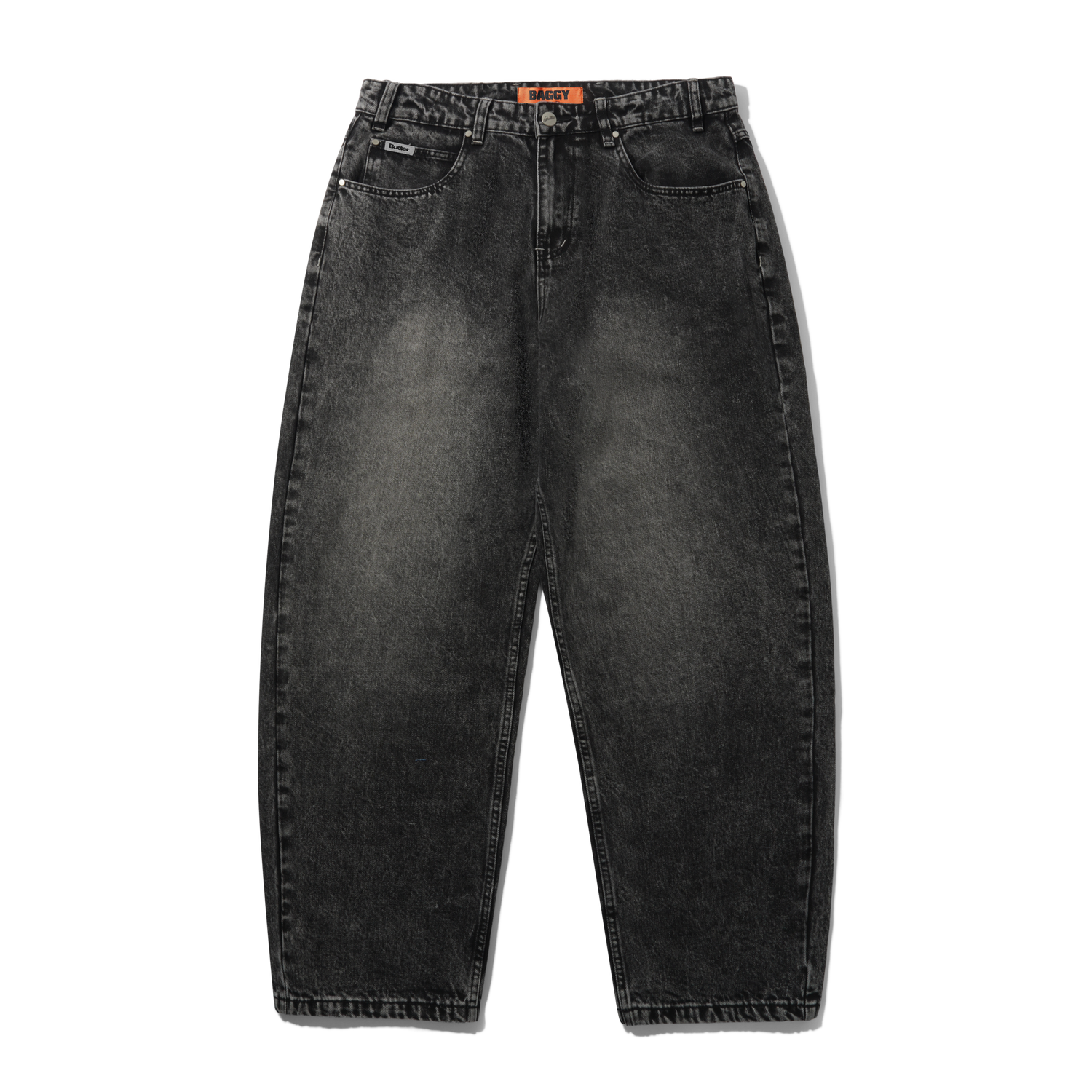 Baggy Denim Jeans, Washed Black – Butter Goods USA Baggy Denim Jeans, Washed Black – Butter Goods USA