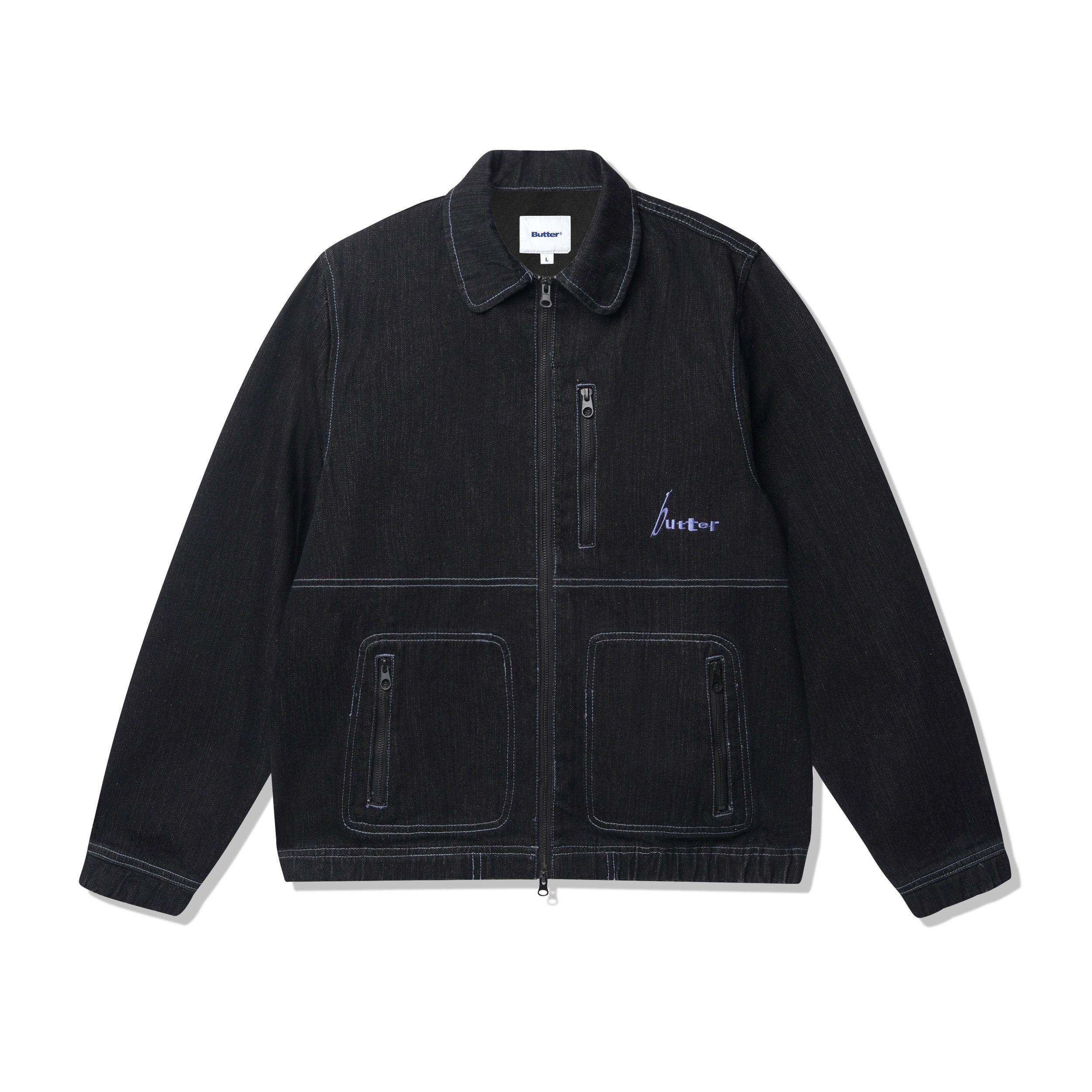 Butter goods アノラック　ダウンジャケット　マイクロダウン　ブラック Equipment Anorak, Black – Butter Goods