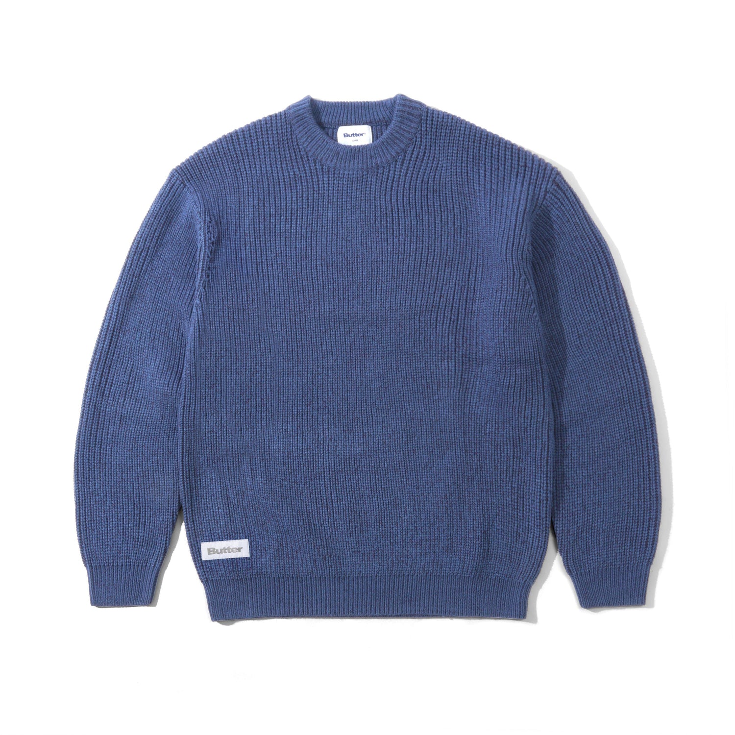 Drain Knit Sweater, Midnight
