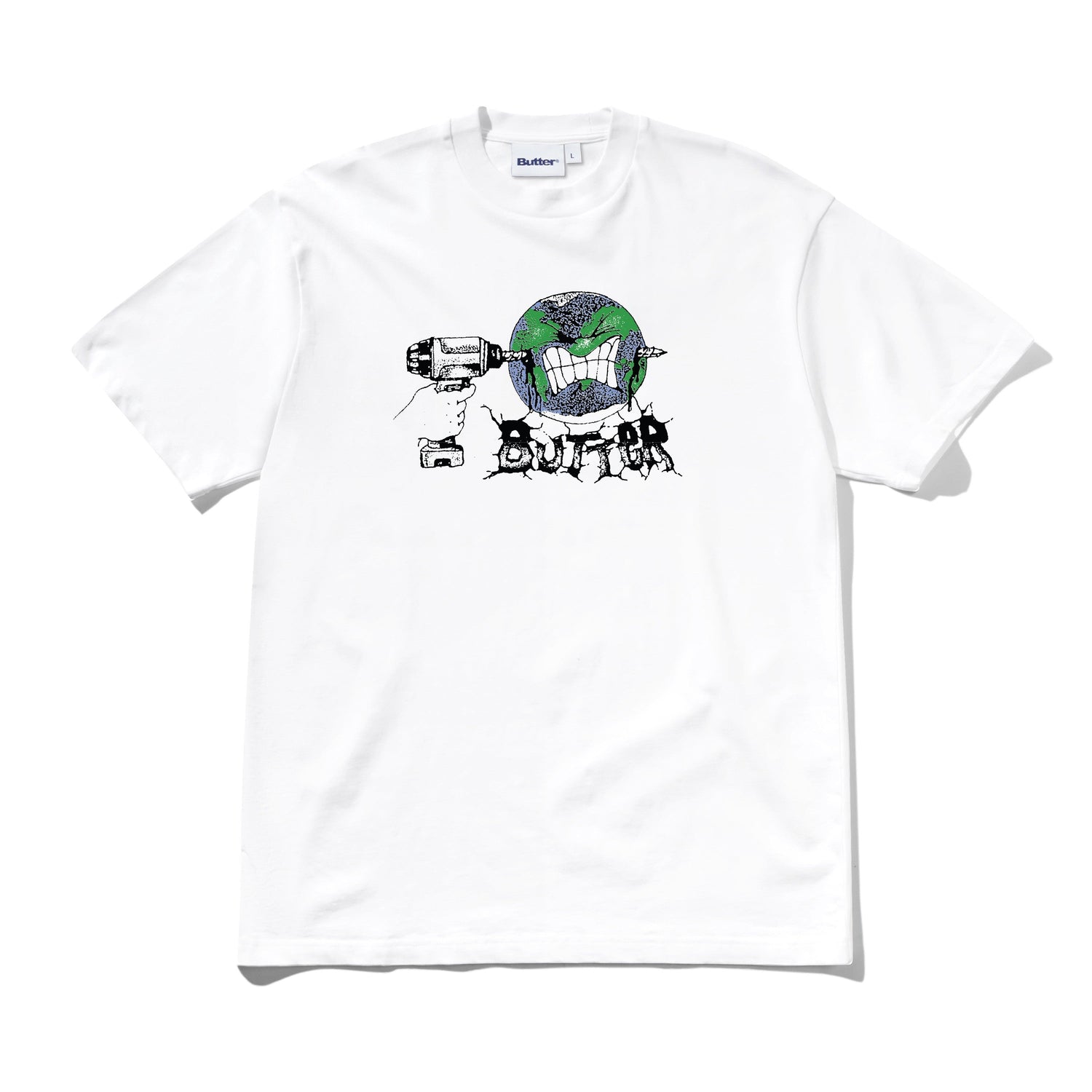 Drill Tee, White
