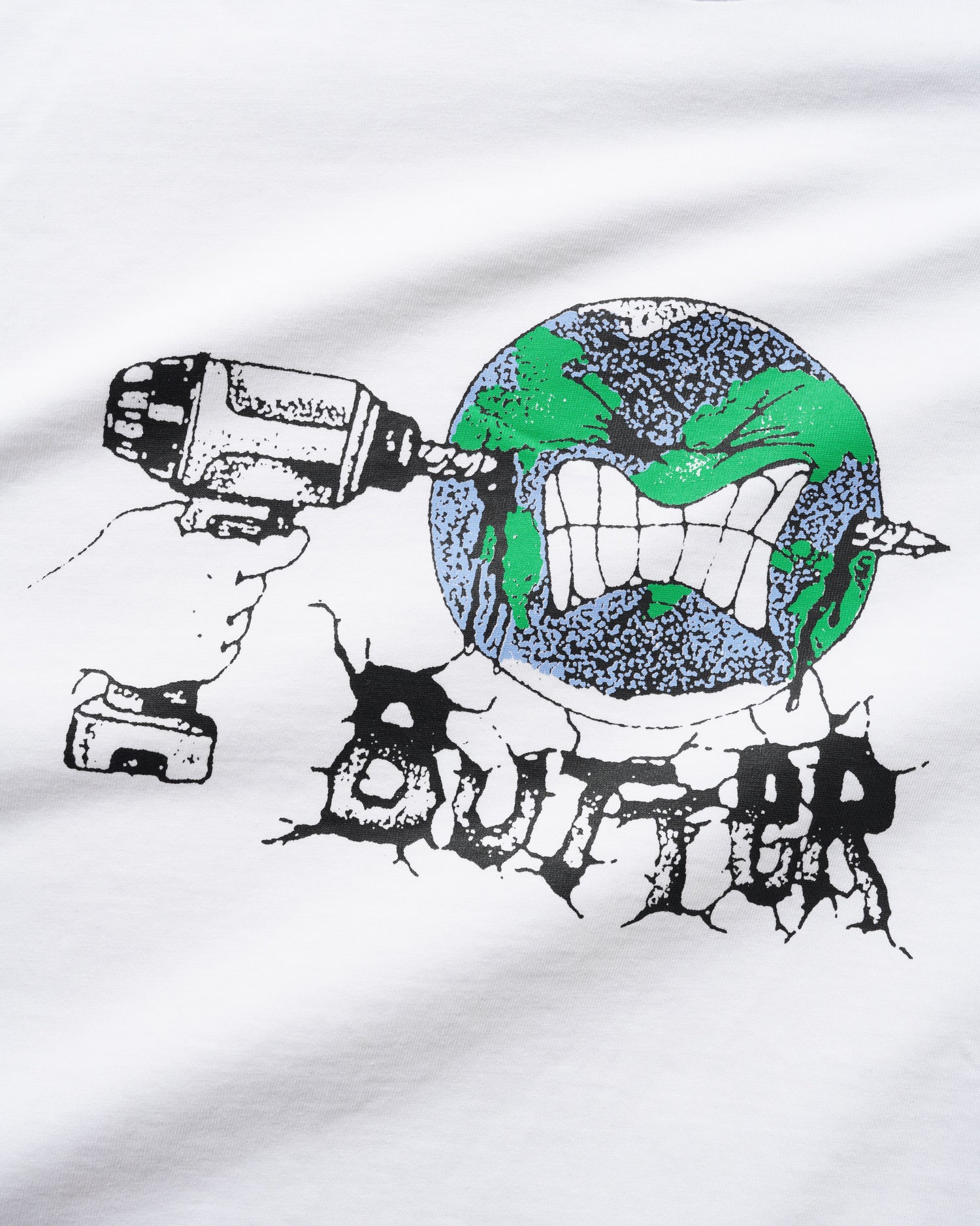 Drill Tee, White