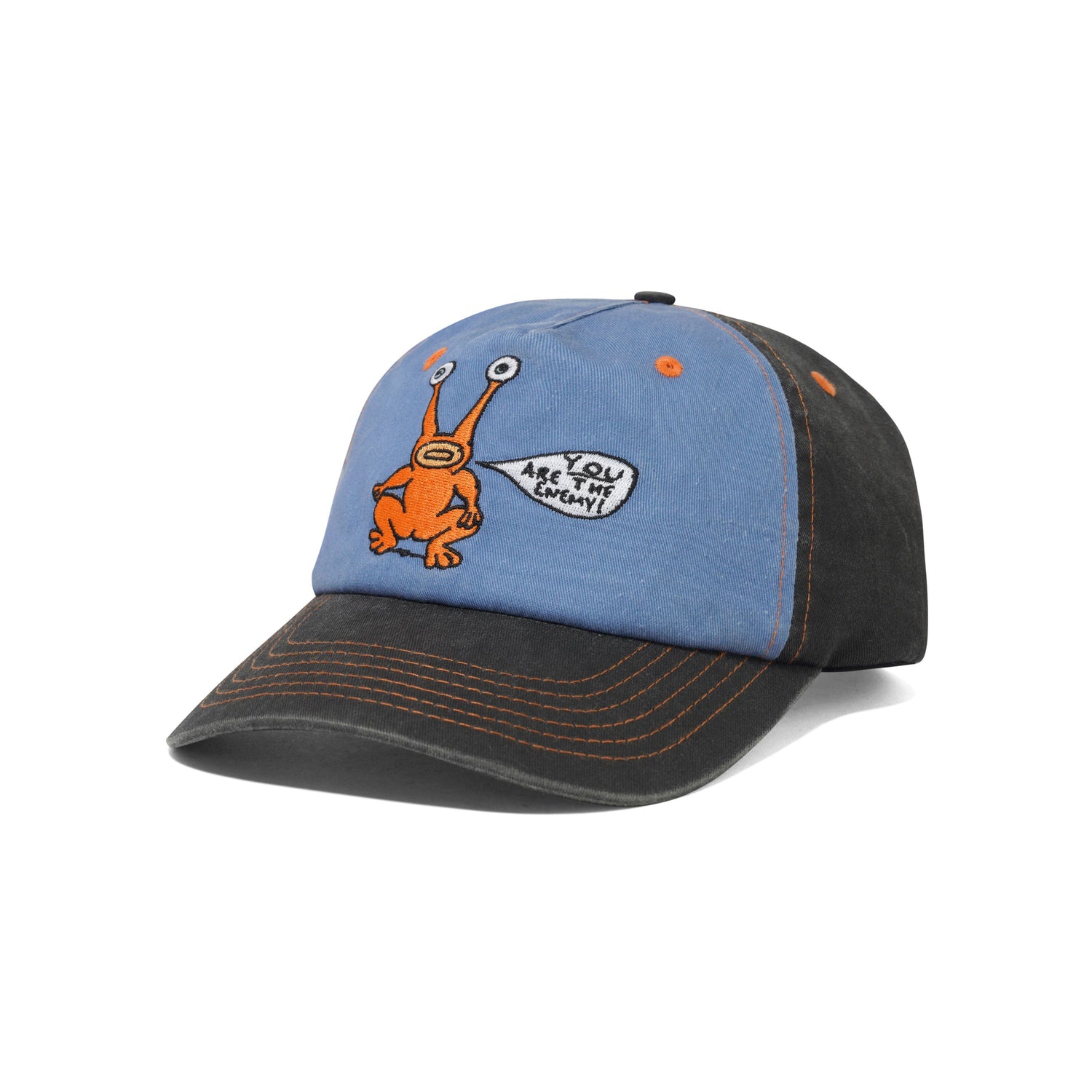 Enemy 5 Panel Cap, Black / Slate