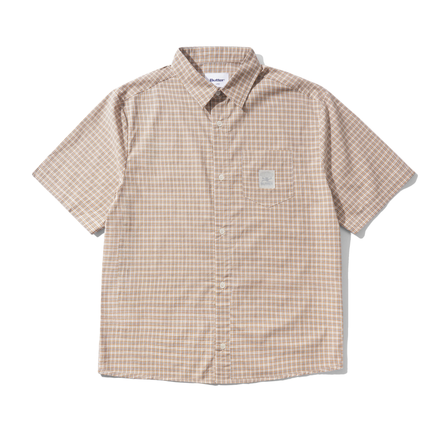 Equipment S/S Shirt, Tan / Mustard