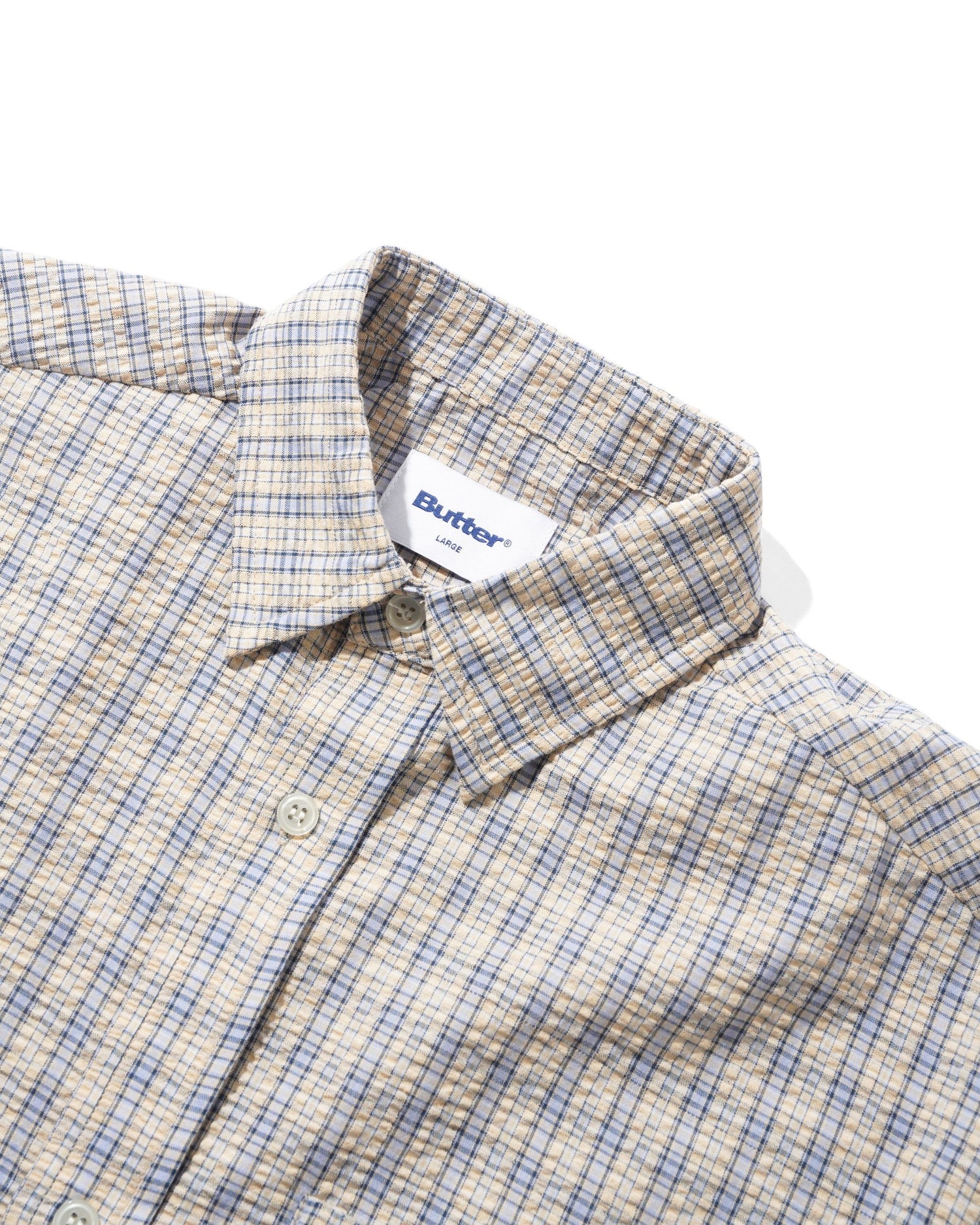 Equipment S/S Shirt, Blue / Yellow