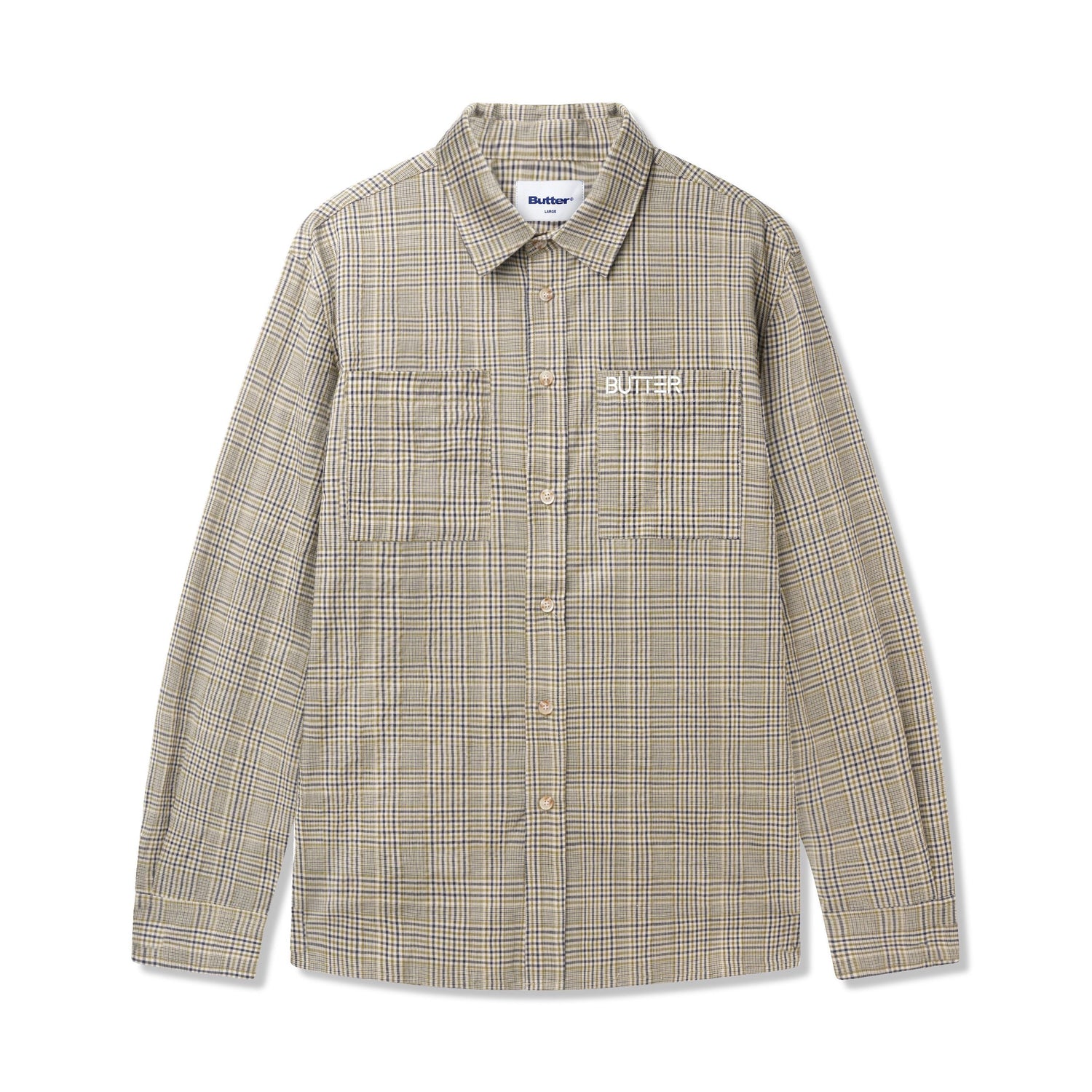 Equipt Plaid Shirt, Olive