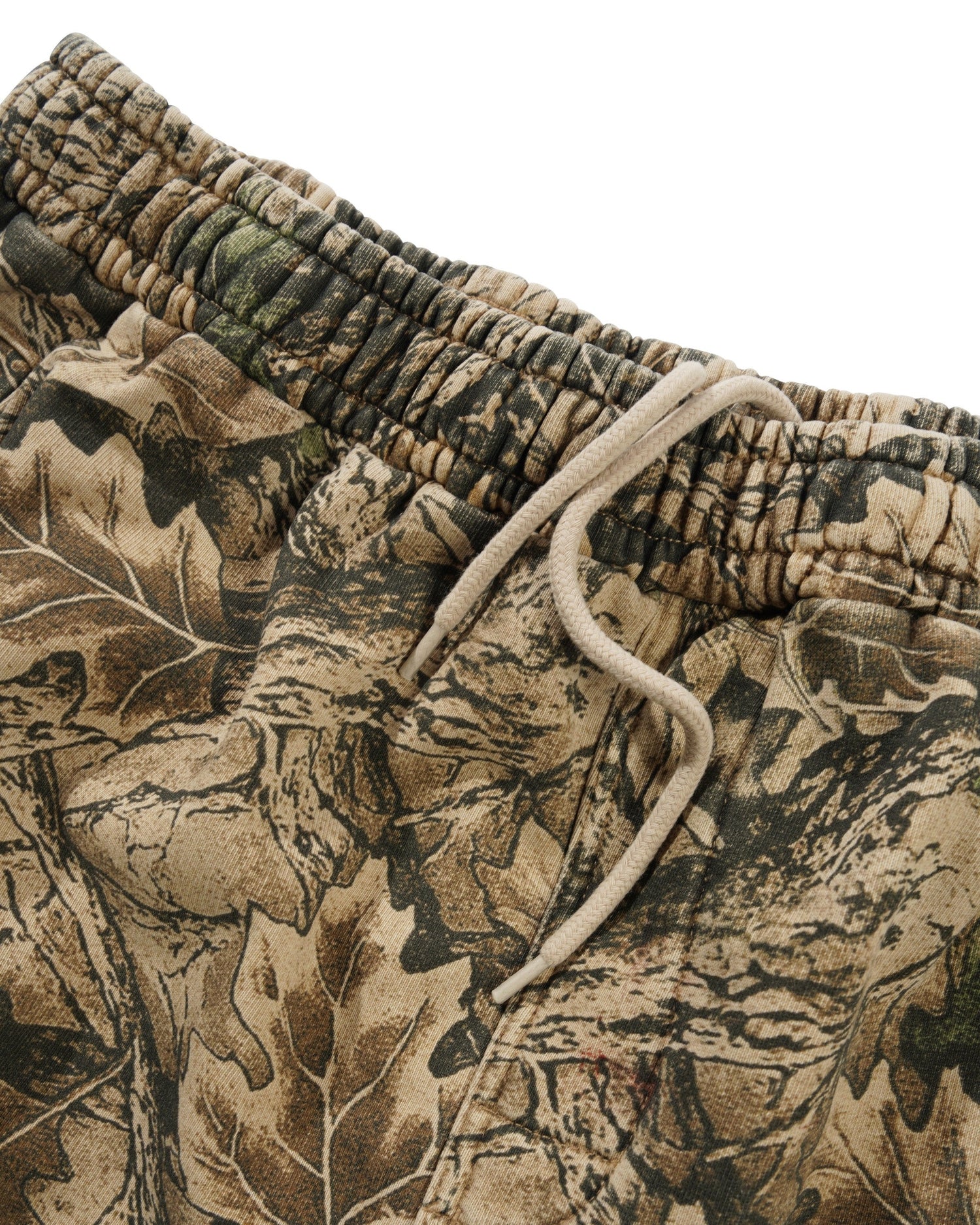 Fleece Shorts, Forest Camo