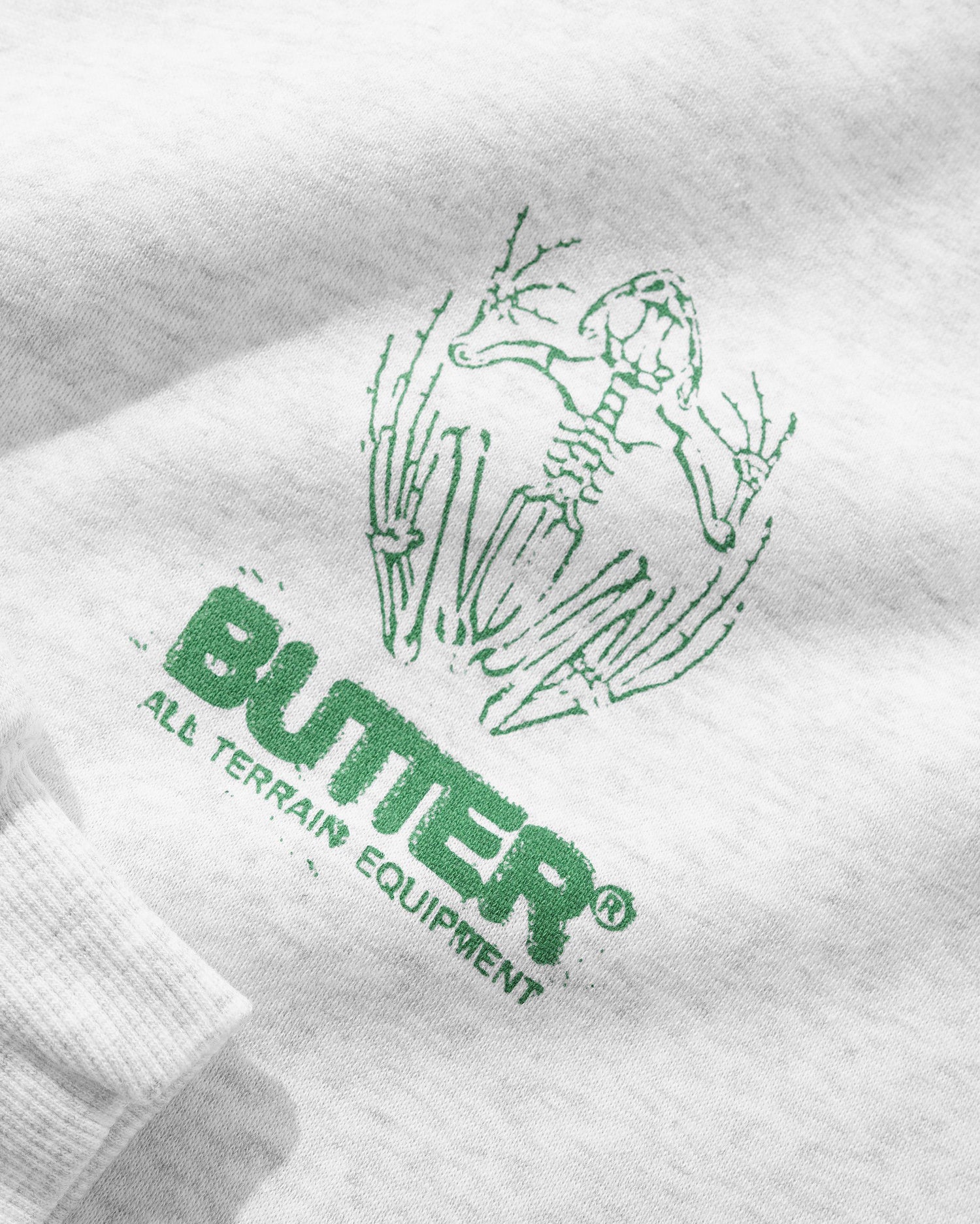 Fossil Pullover Hood, Ash