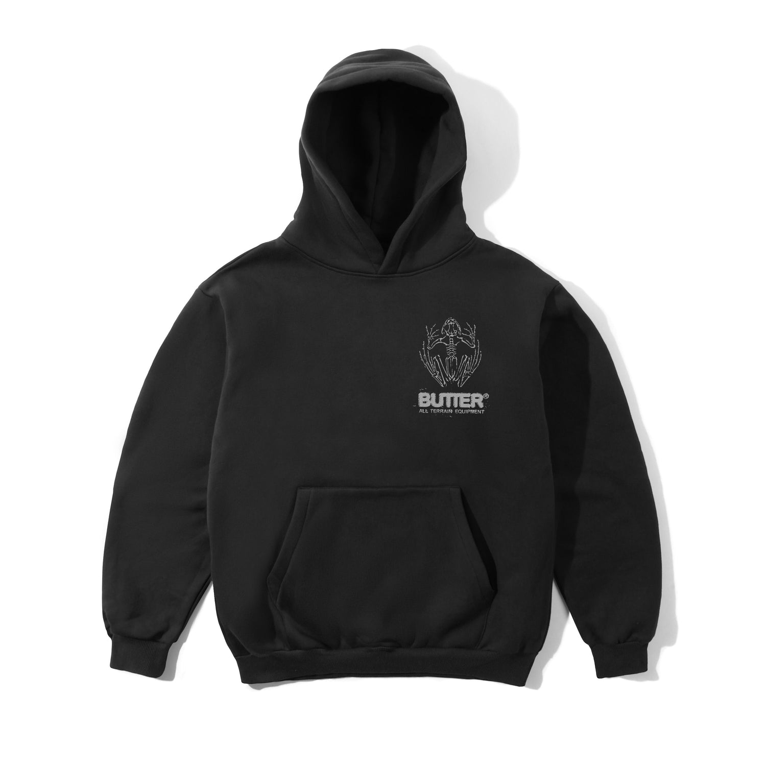 【Butter Goods】Kind Of Blue Pullover Hood フーディ Kind Of Blue Pullover Hood, Ash – Butter Goods