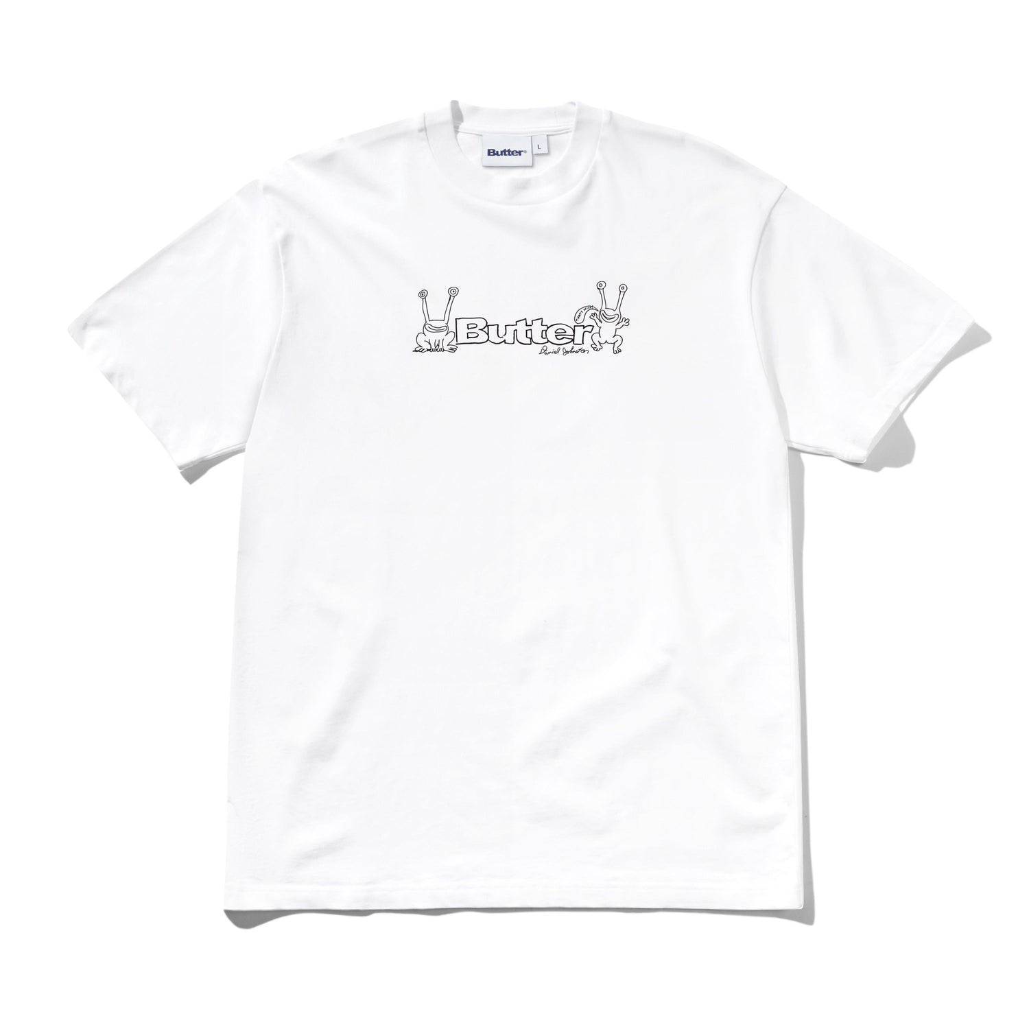 Frog Logo Tee, White