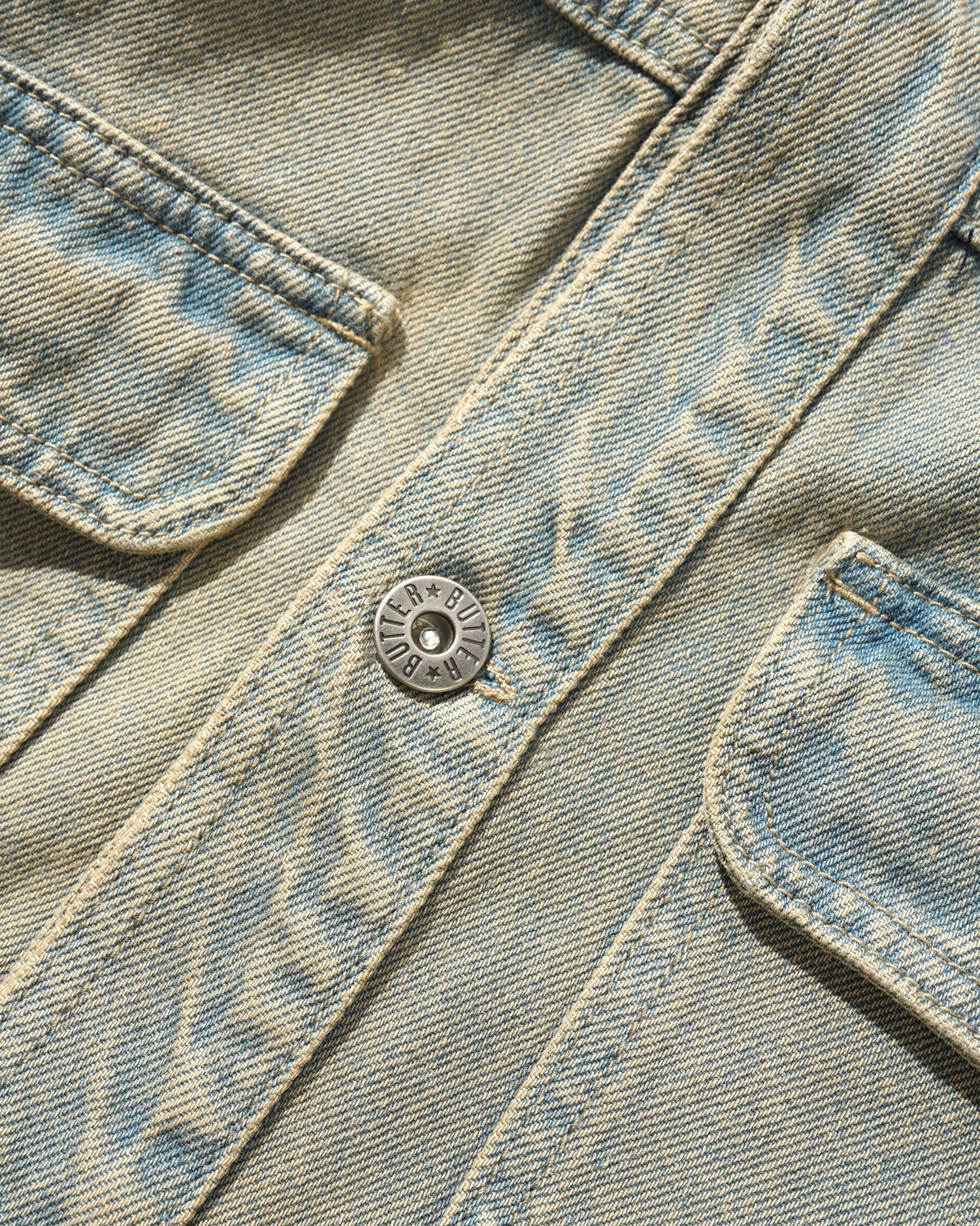 Garage Denim Jacket, Sunfade Blue