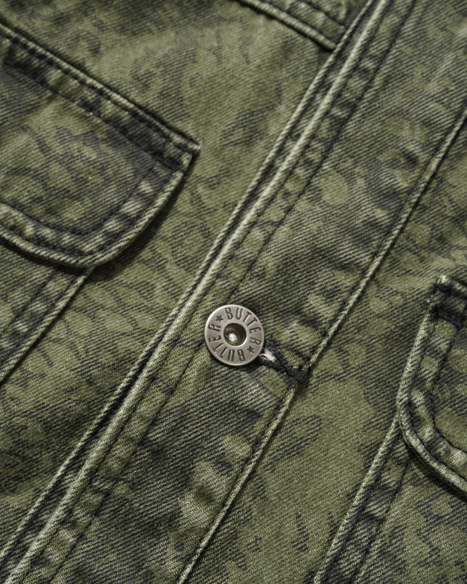 Garage Denim Jacket, Lowland Camo