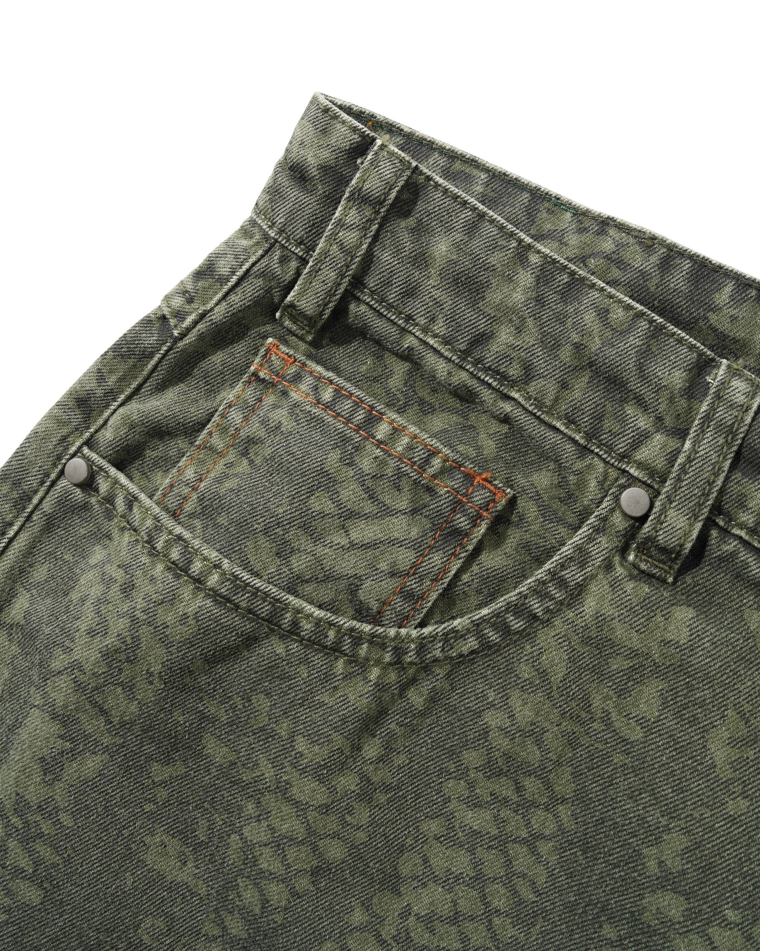 Garage Denim Jeans, Lowland Camo