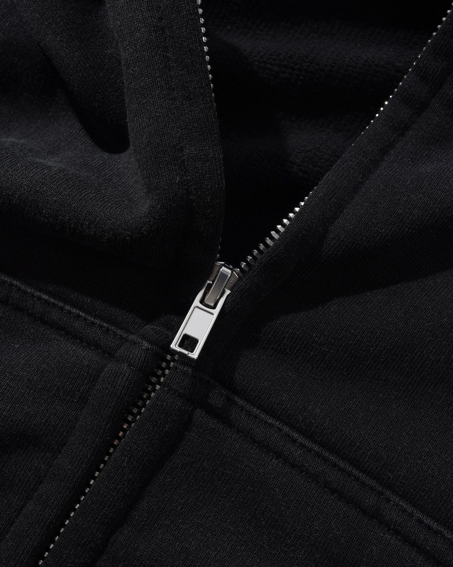 Garage Zip-Thru Hood, Faded Charcoal