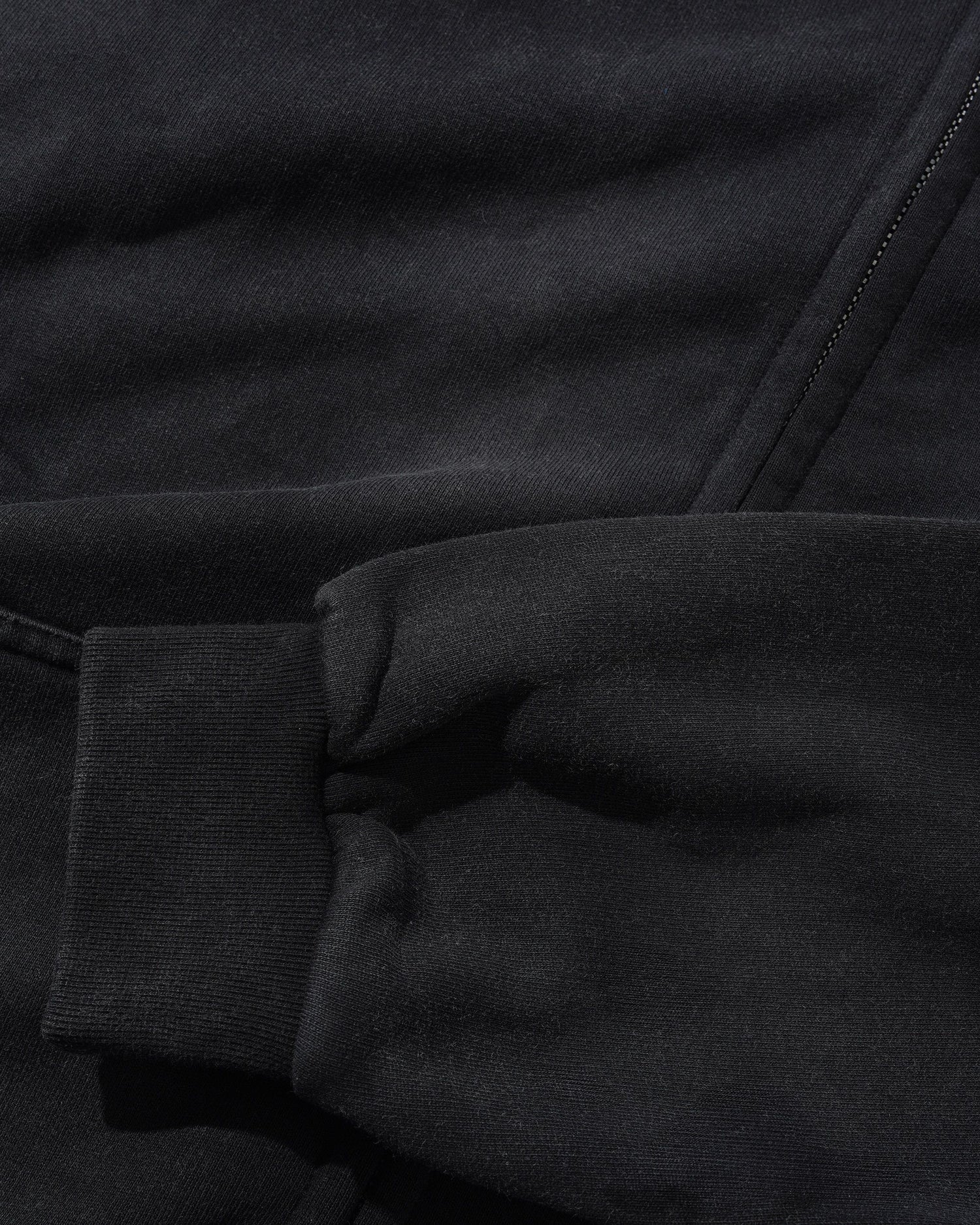 Garage Zip-Thru Hood, Faded Charcoal