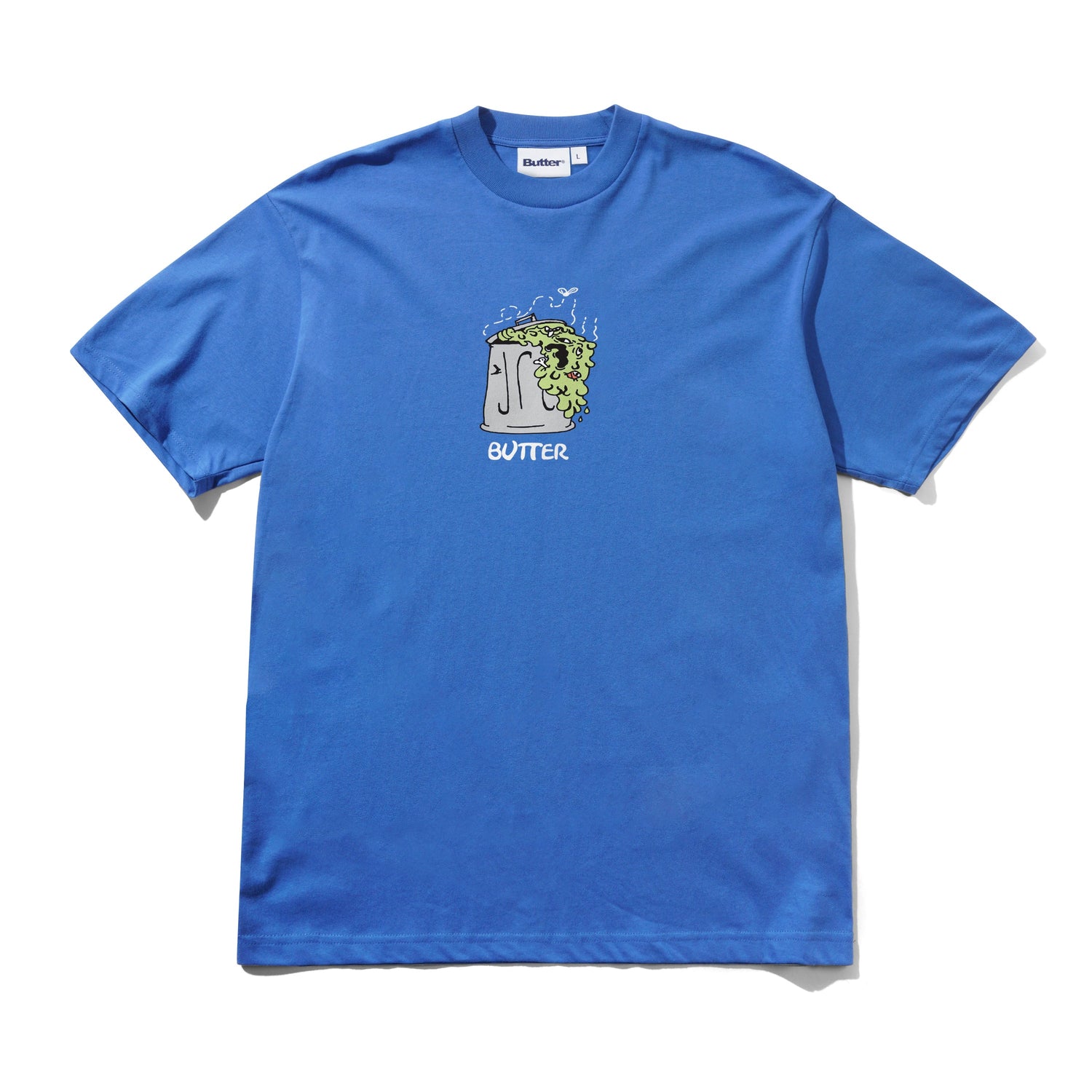 Garbage Tee, Royal Blue