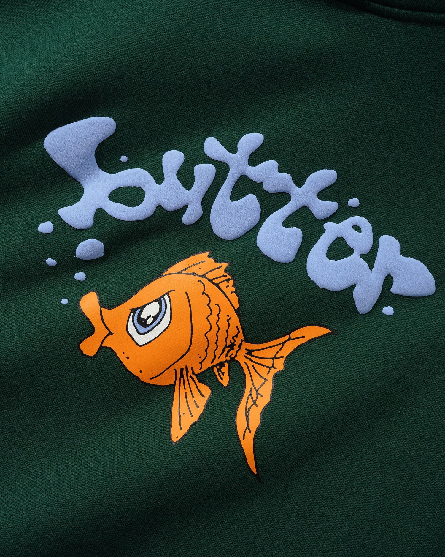 Goldfish Pullover Hood, Forest Green