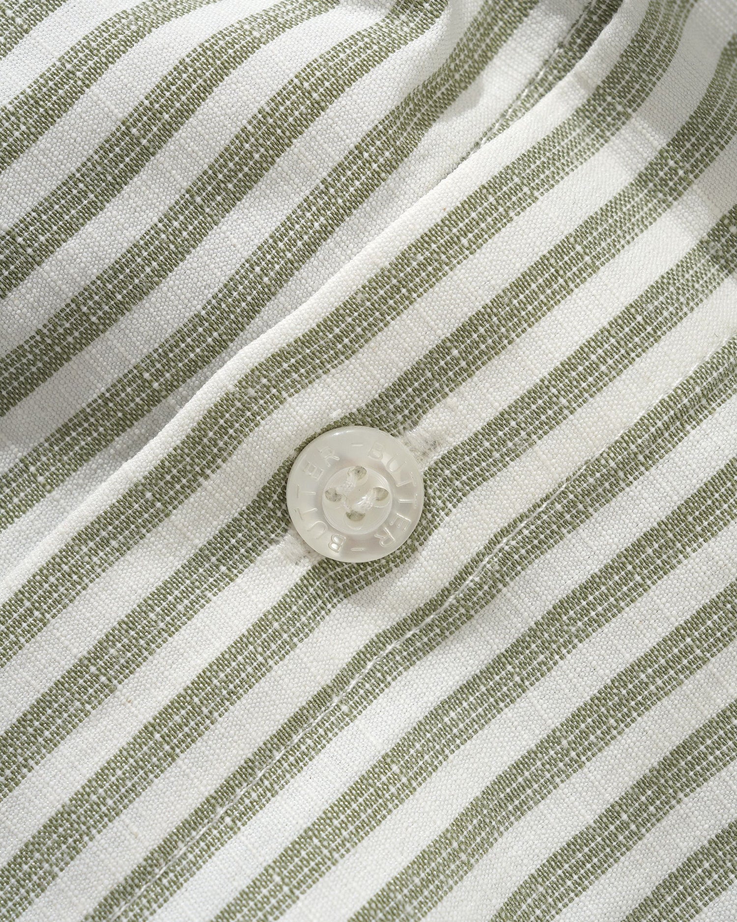 Hickory S/S Shirt, Khaki Stripe