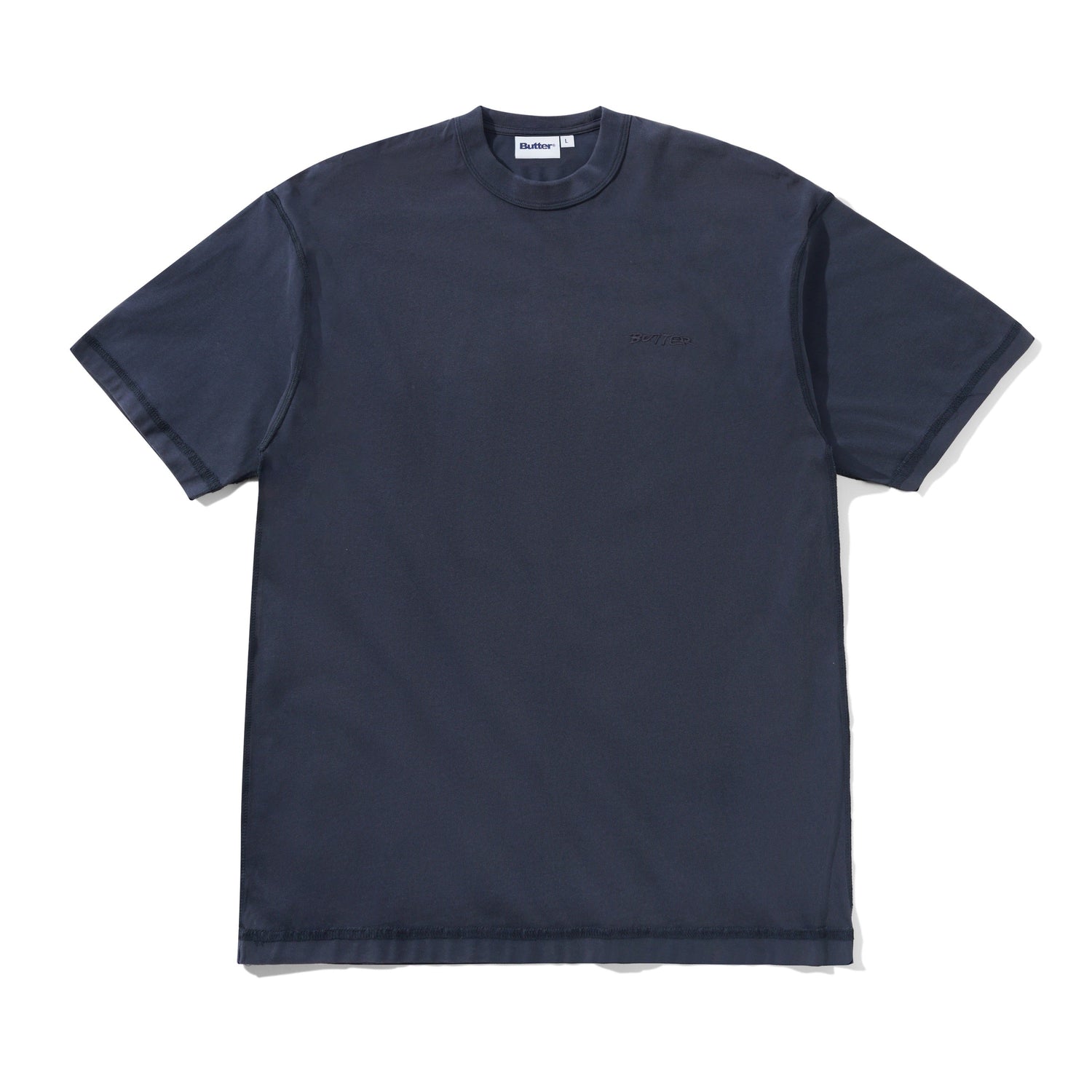 Inside Out Tee, Washed Navy