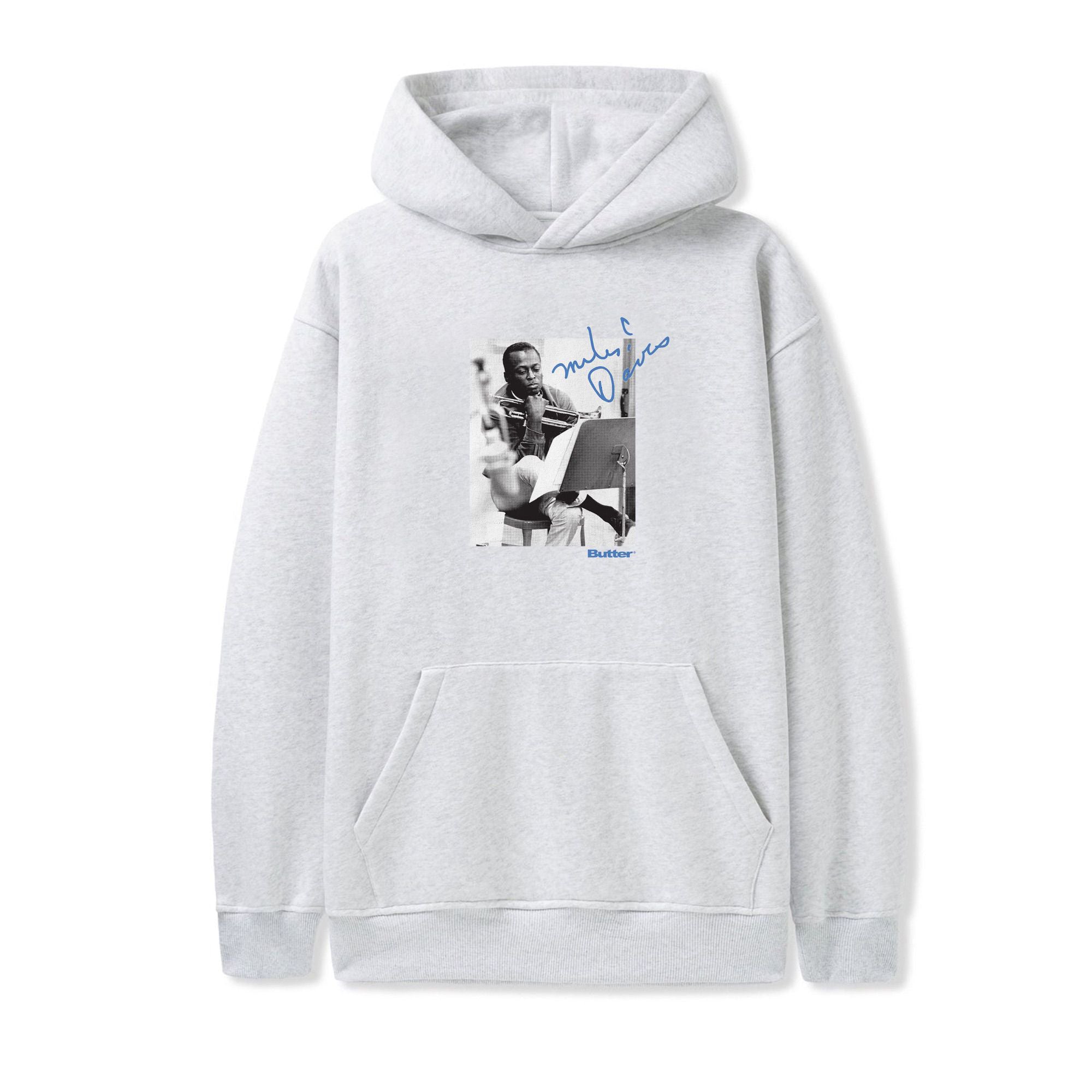 【Butter Goods】Kind Of Blue Pullover Hood フーディ Kind Of Blue Pullover Hood, Ash – Butter Goods USA