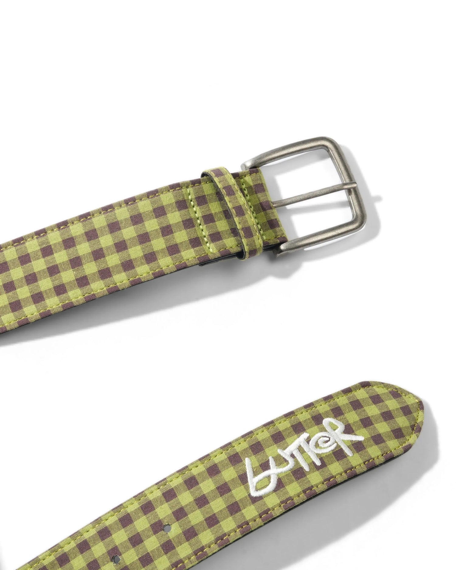 Layered Belt, Gingham