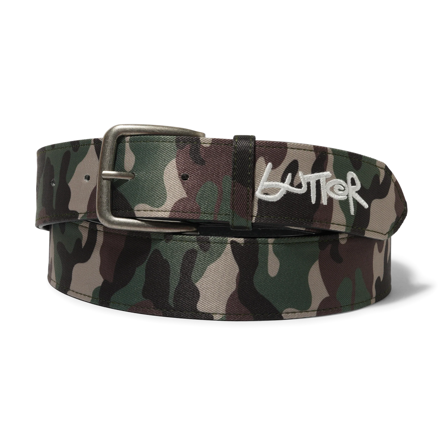 Layered Belt, Woodland Camo
