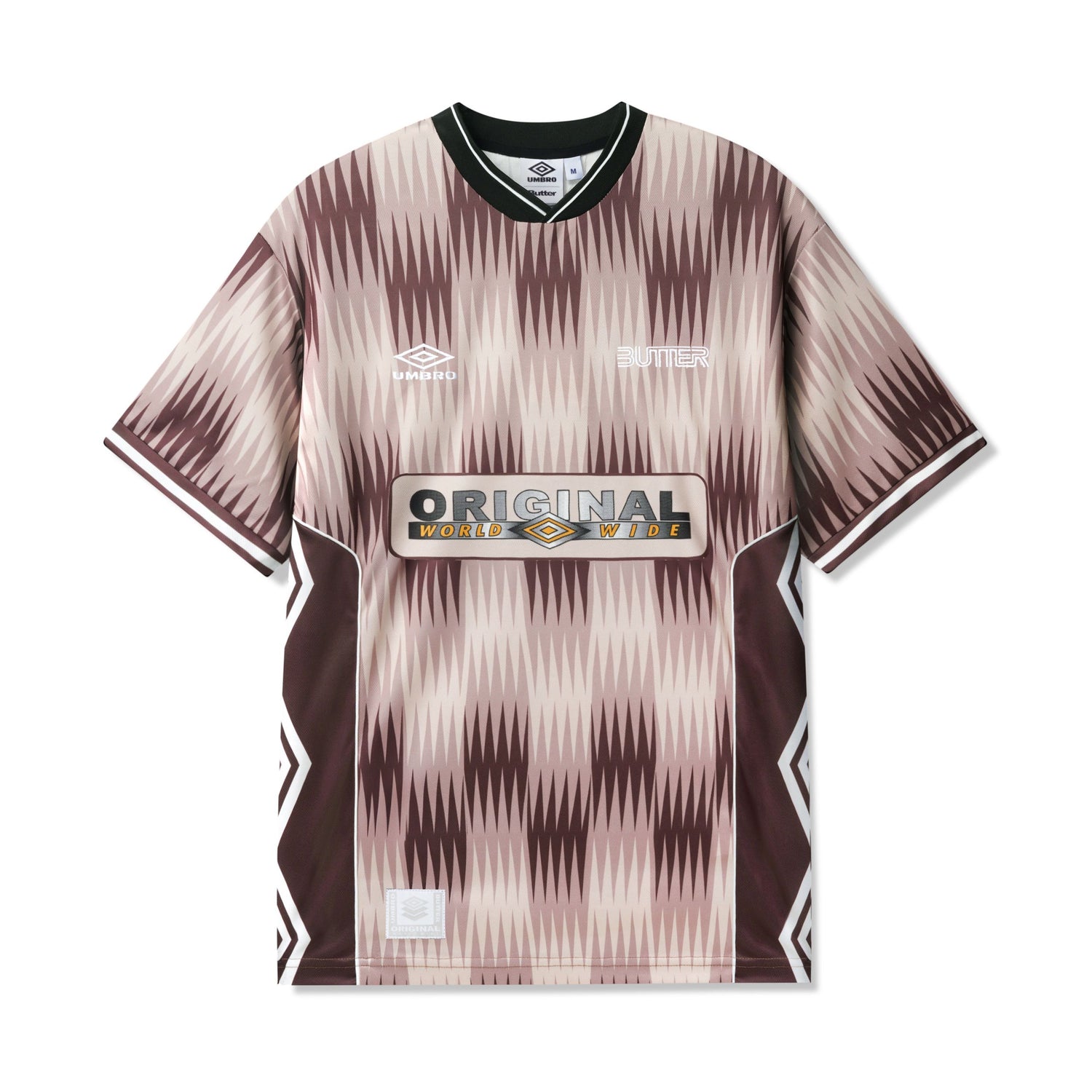 Optical Jersey, Brown / Taupe