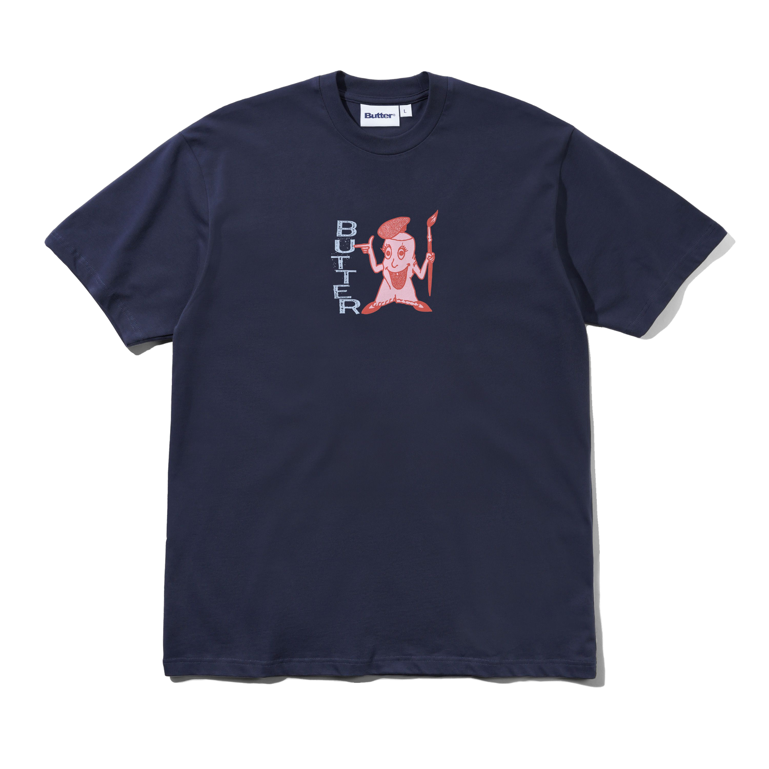 Paint Tee, Navy