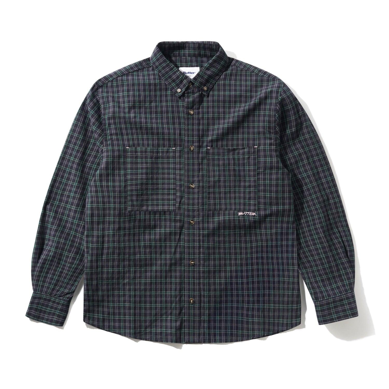 Plaid Shirt, Navy / Forest