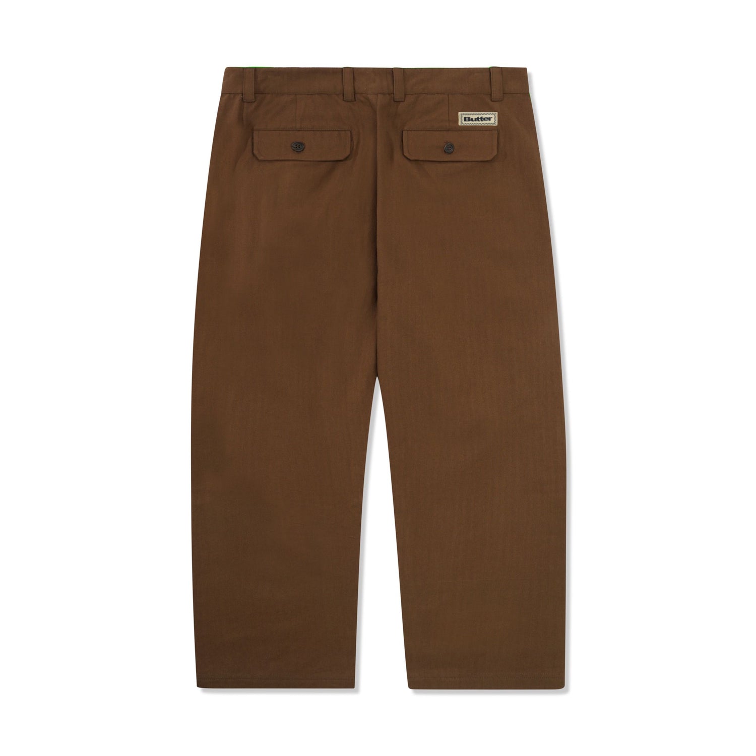 Pleated Trousers, Brown