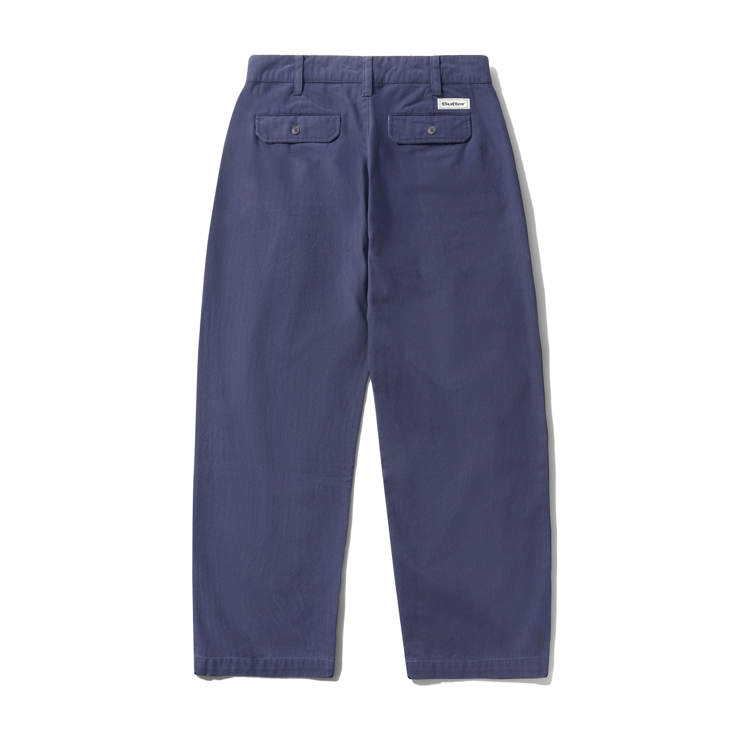 Pleated Trousers, Washed Navy