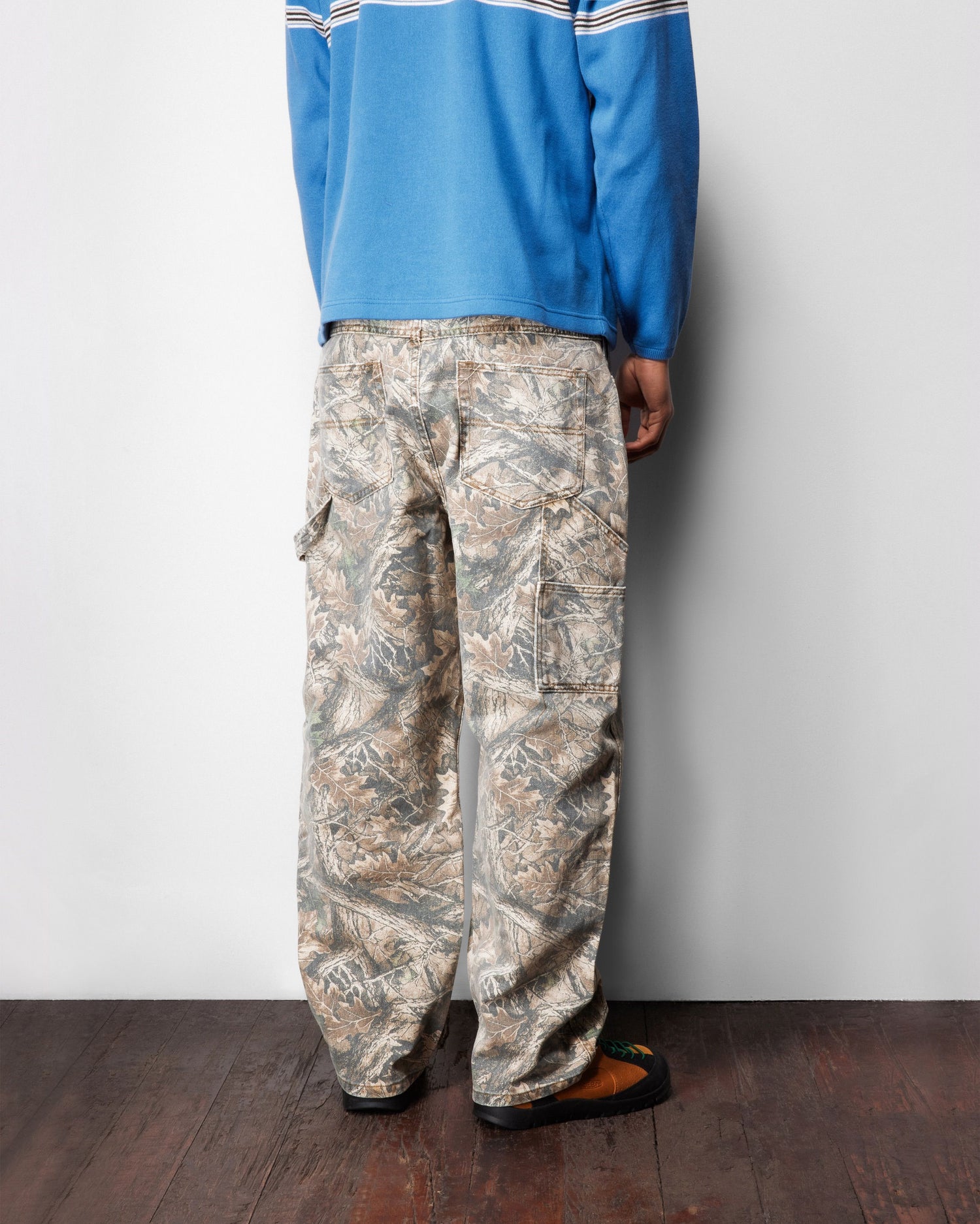 Carpenter Denim Jeans, Forest Camo
