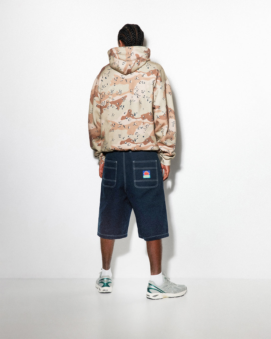 Breakdown Zip-Thru Hood, Desert Camo