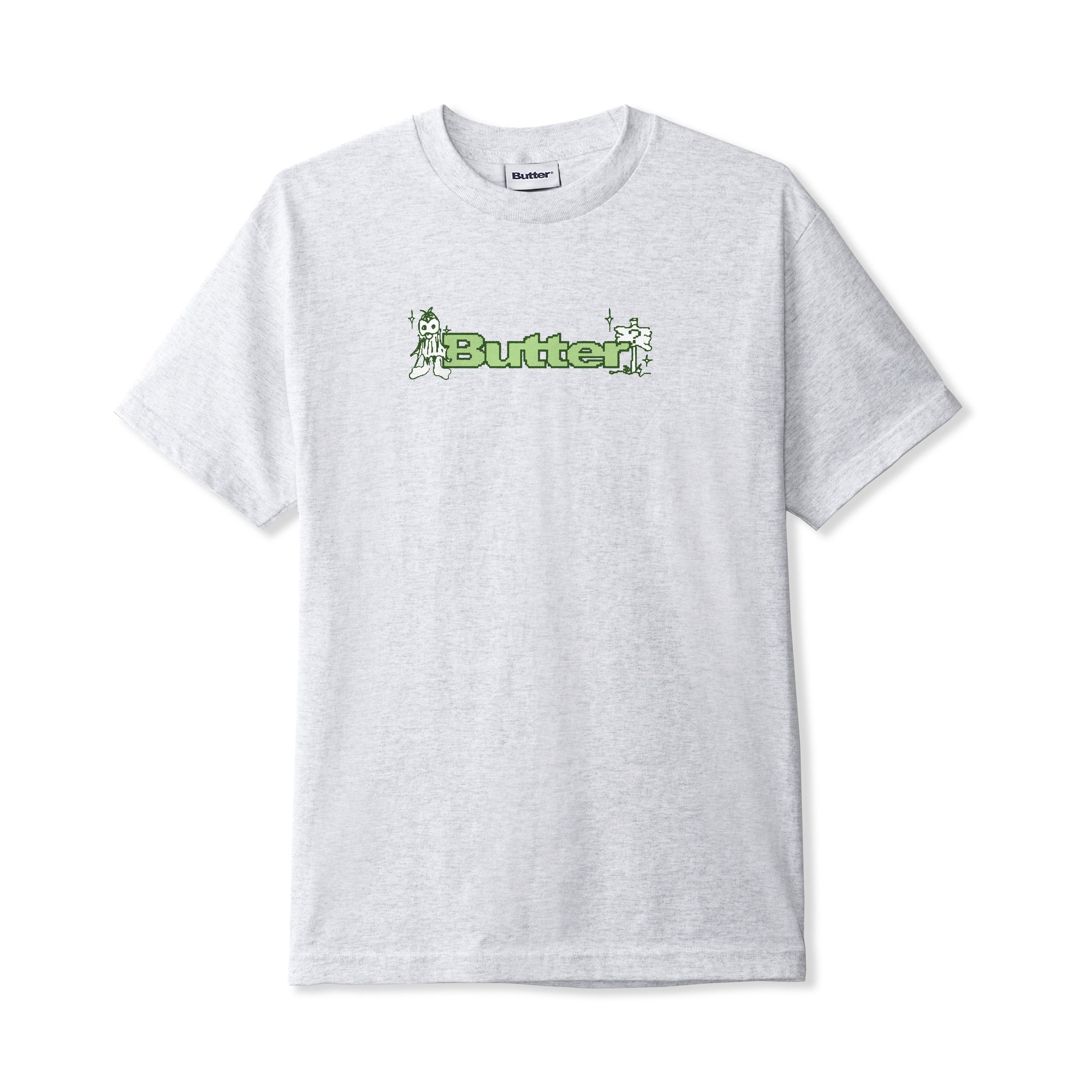 【BUTTER GOODS】 Ace Tee, Ash Ace Tee, Ash – Butter Goods USA
