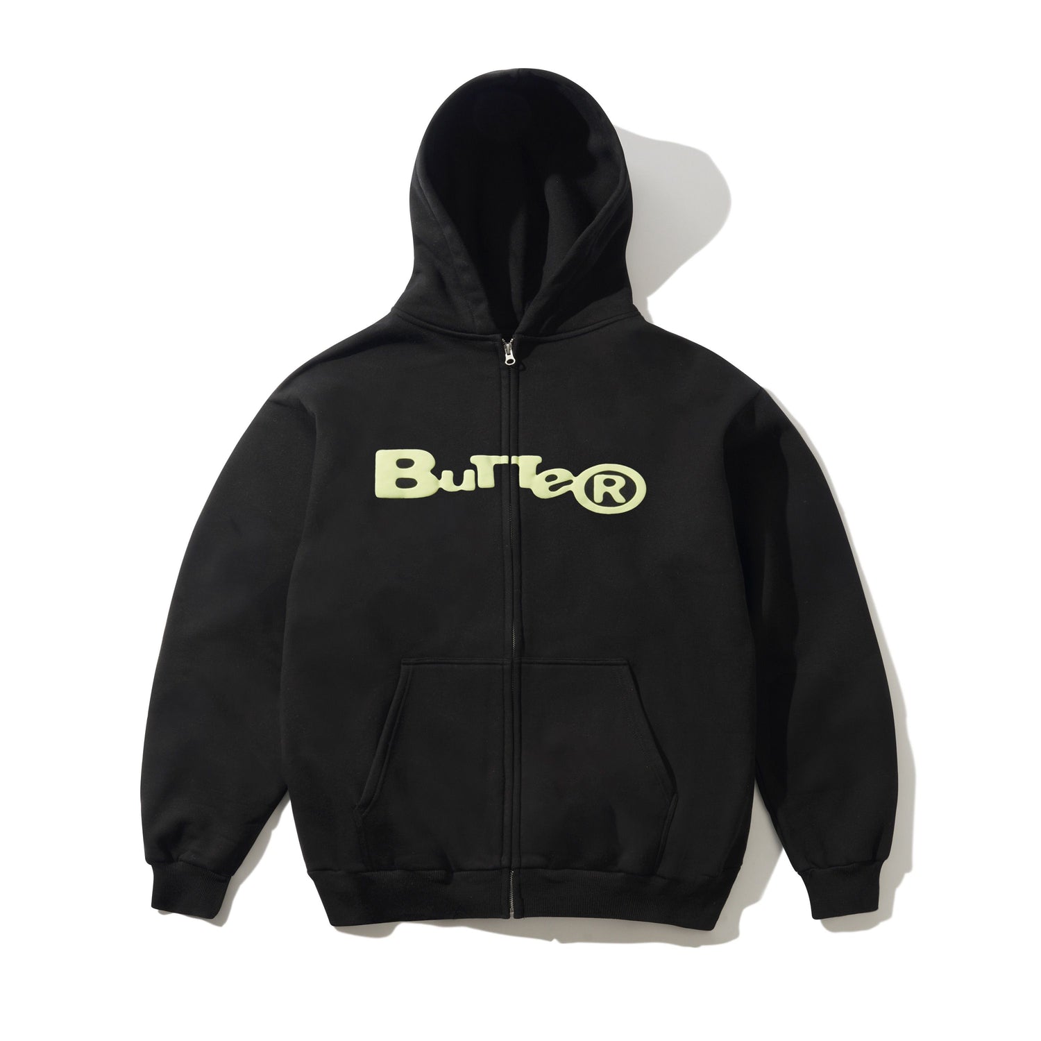 Registered Zip-Thru Hood, Black