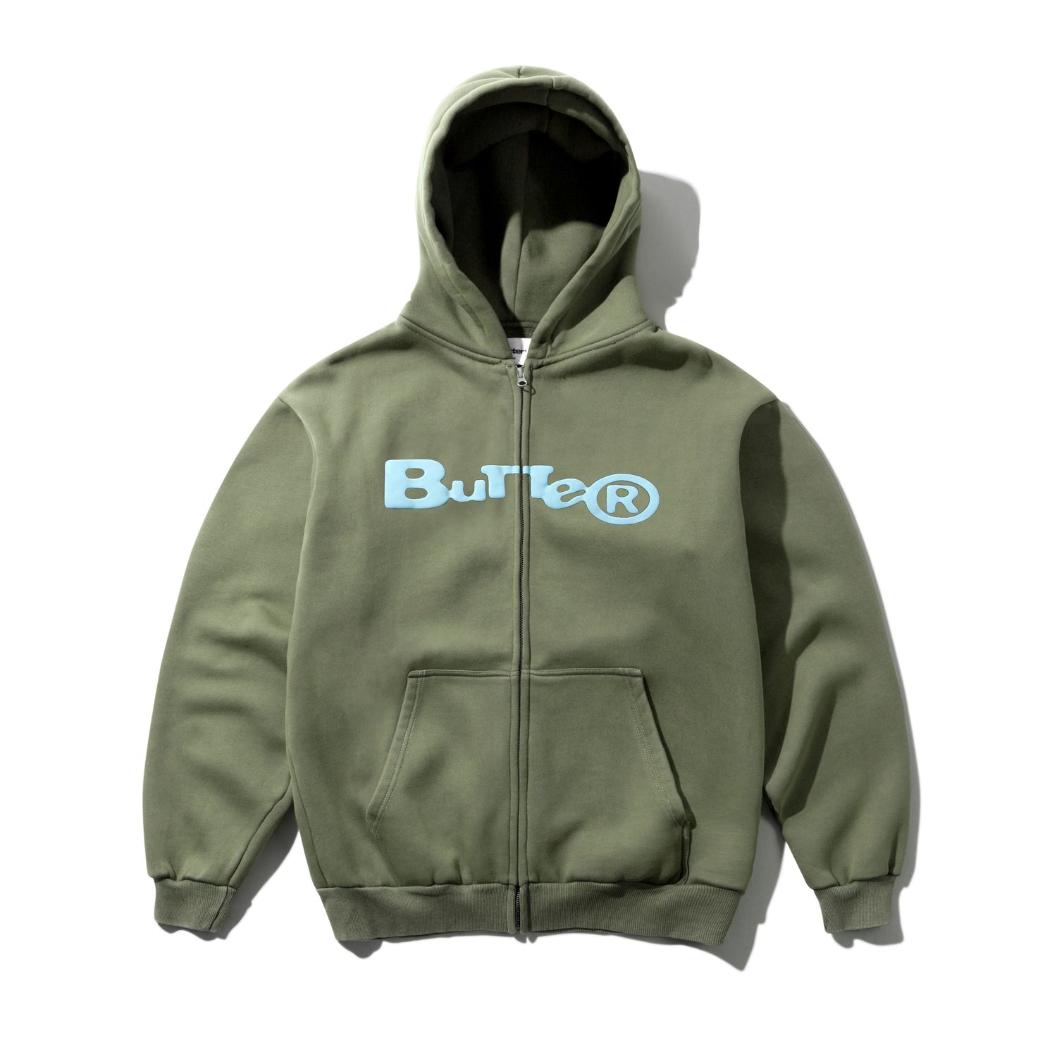 Registered Zip-Thru Hood, Dull Army