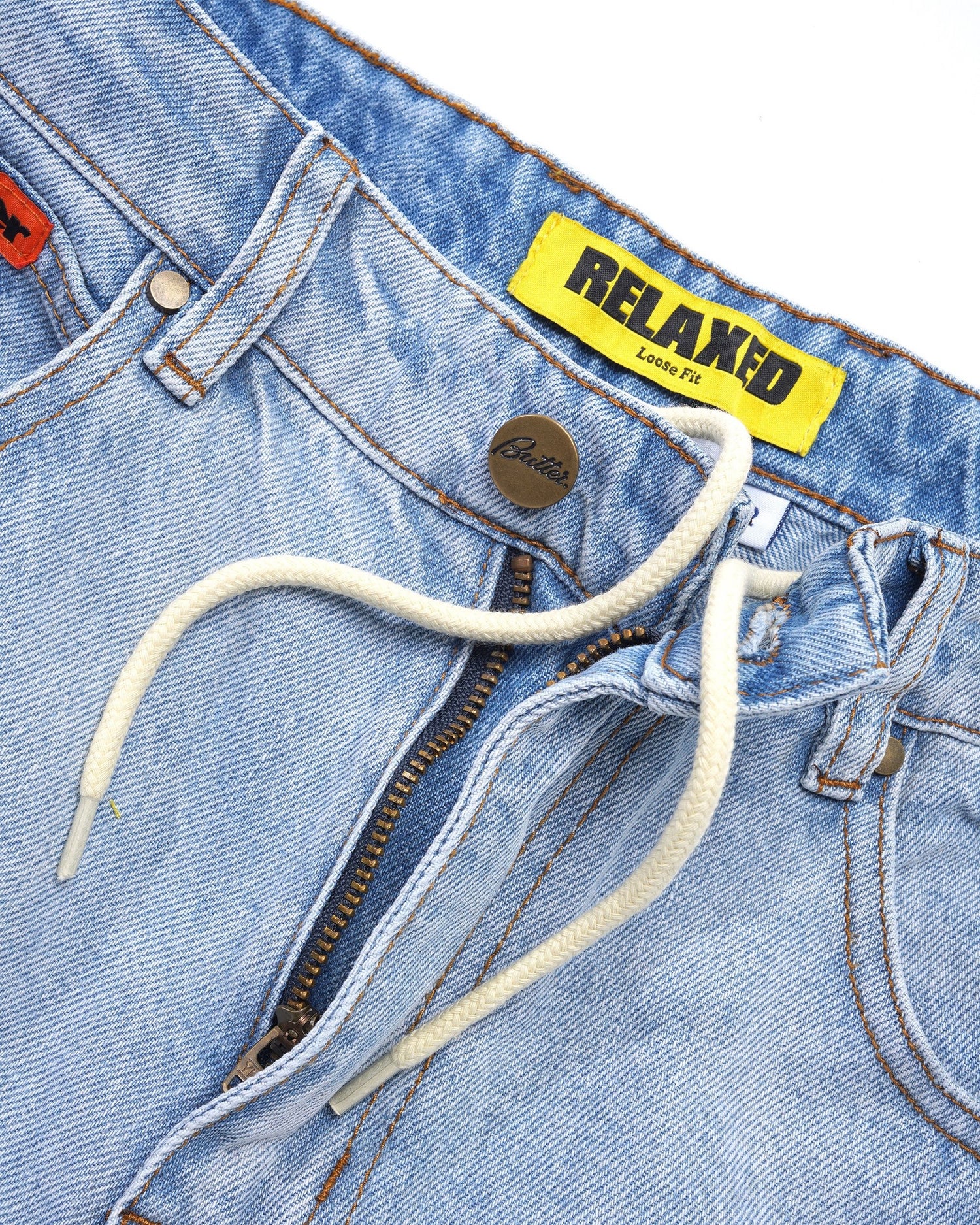 Relaxed Denim Jeans, Light Blue – Butter Goods USA