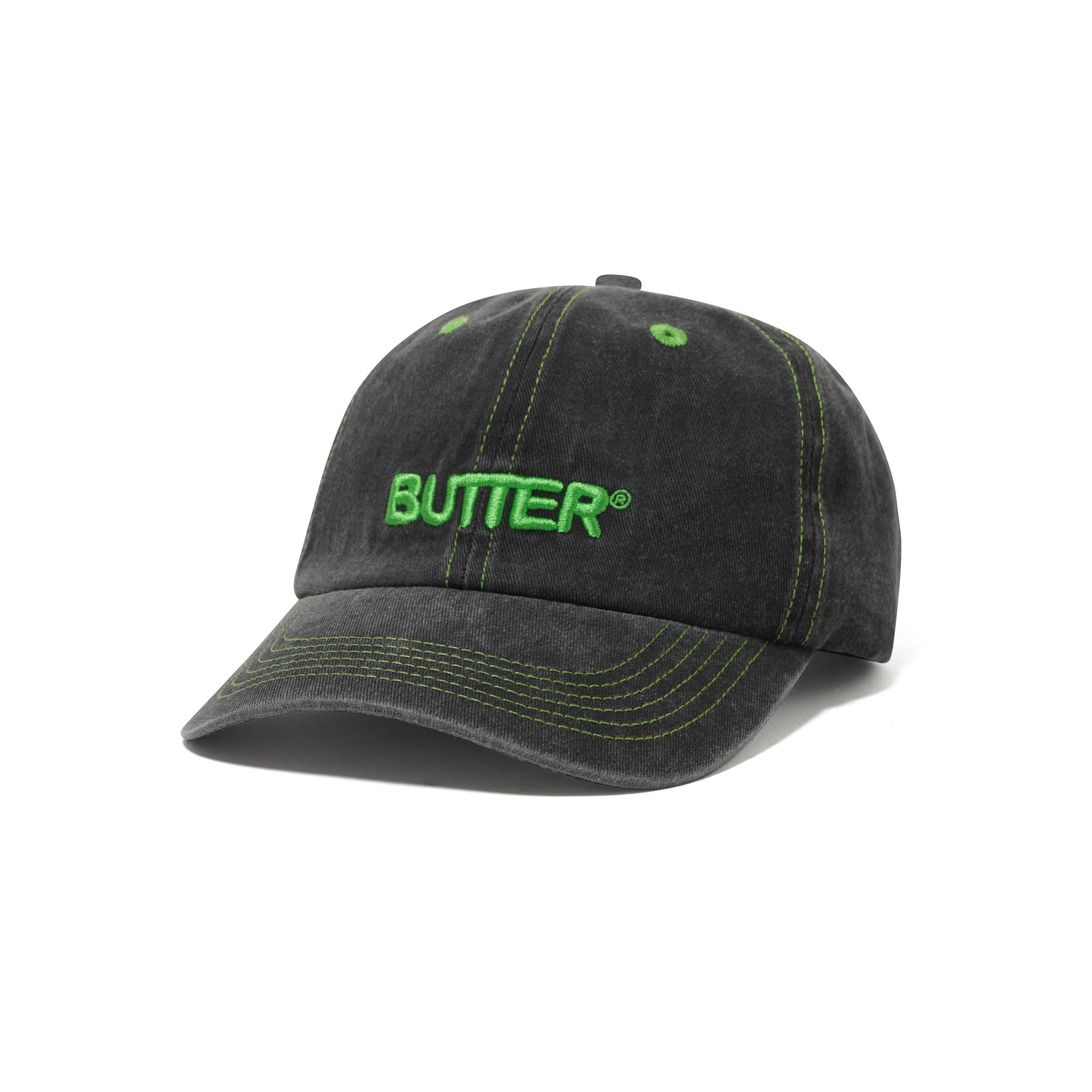 帽子 Buttergoods 6panel cap black freesize Abseil 6 Panel Cap, Black – Butter Goods