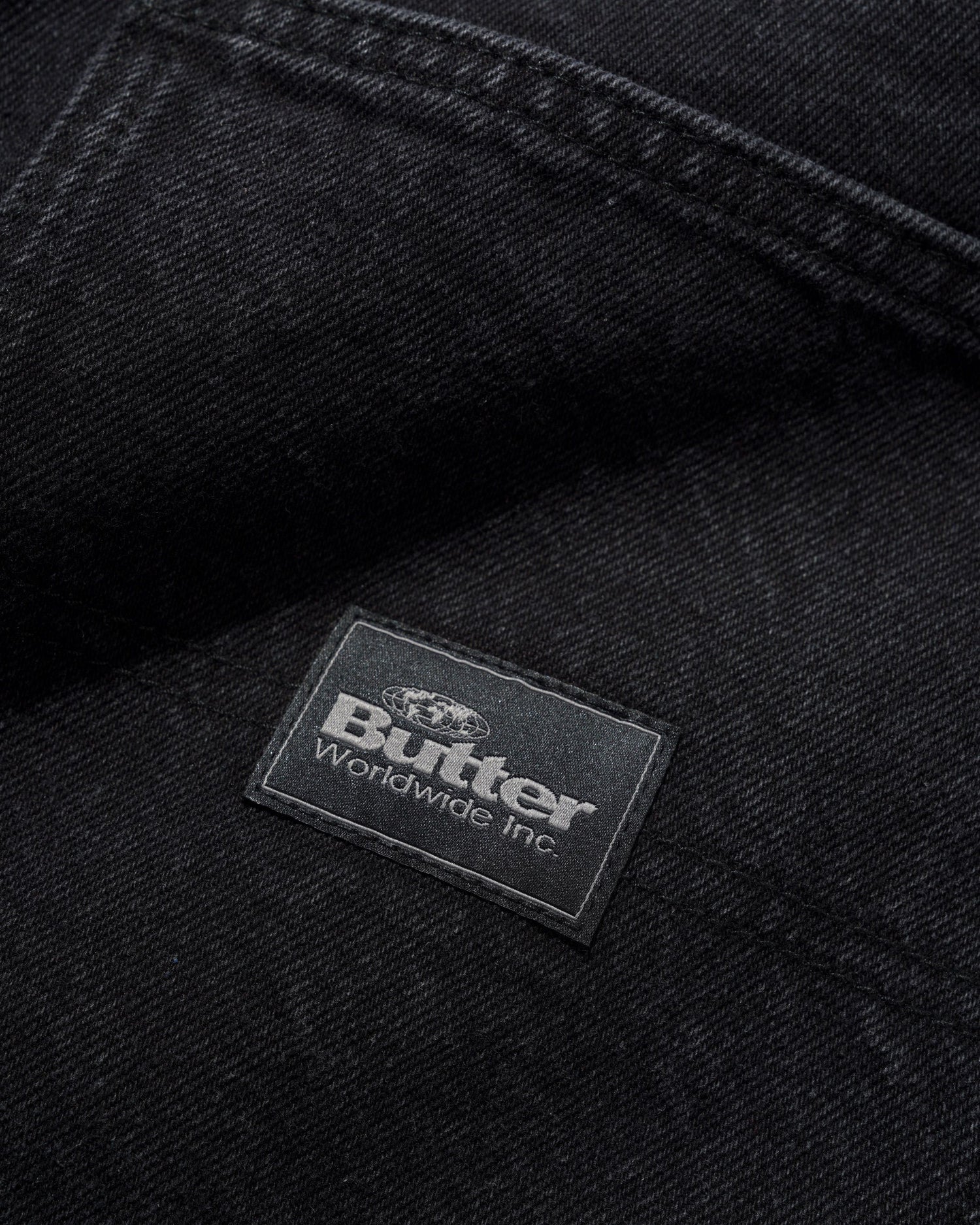 Santosuosso Denim Jeans, Flat Black