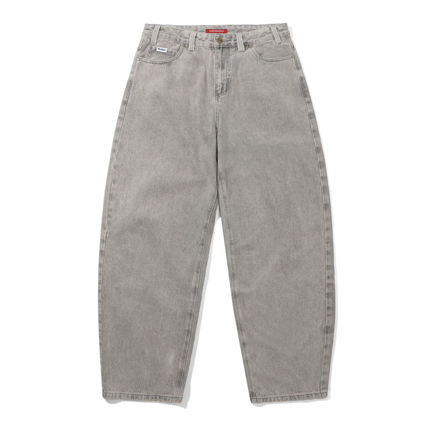 Santosuosso Denim Jeans, Grey Wash