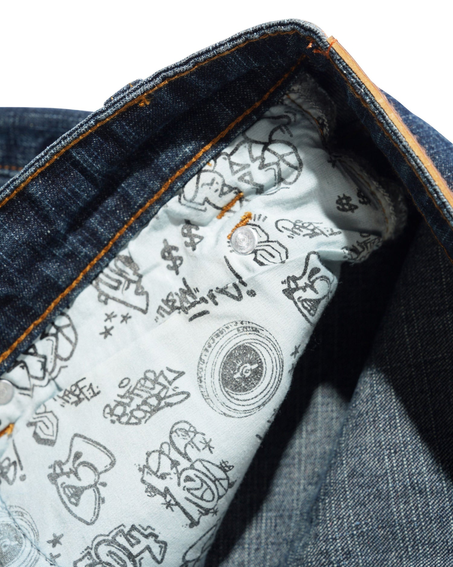 Santosuosso Denim Jeans, Streaky Navy