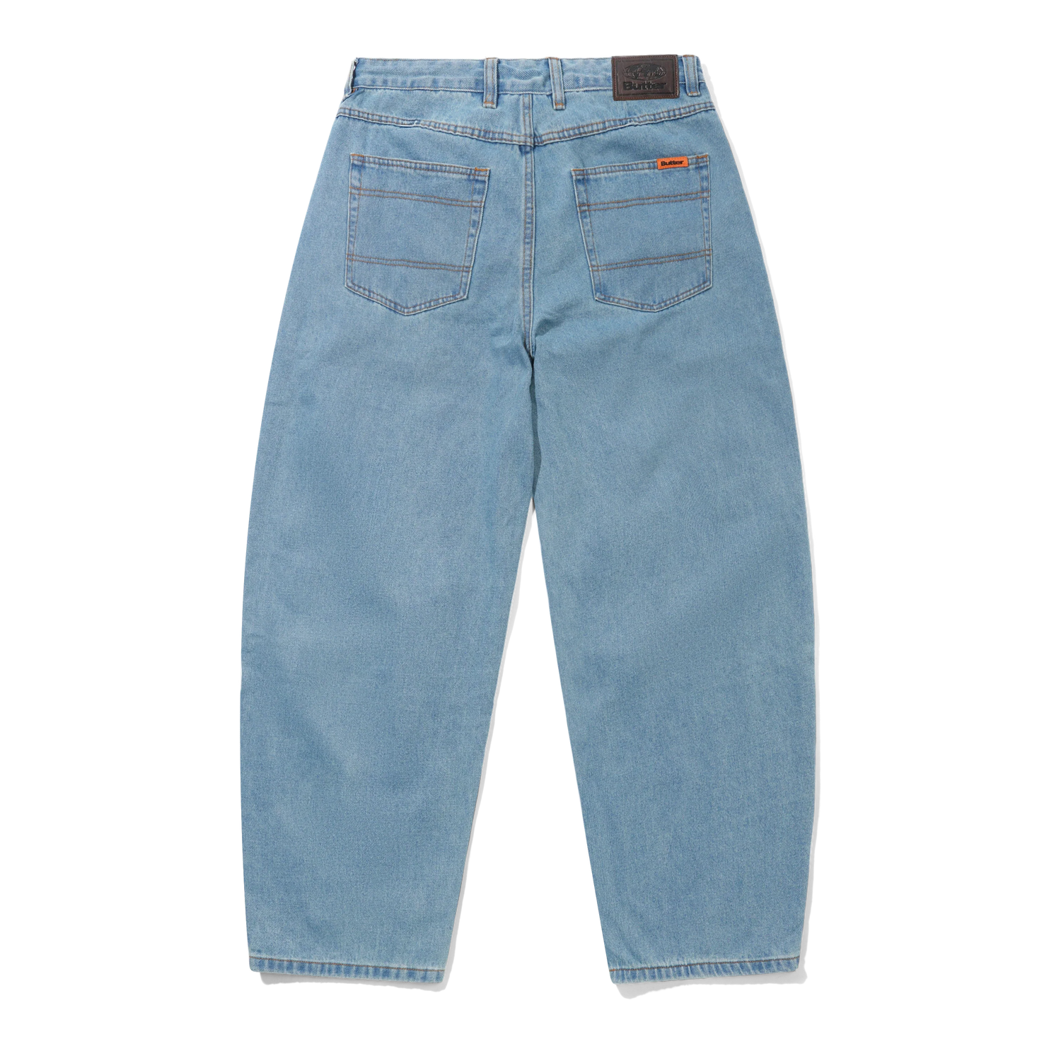 Santosuosso Denim Jeans, Washed Indigo